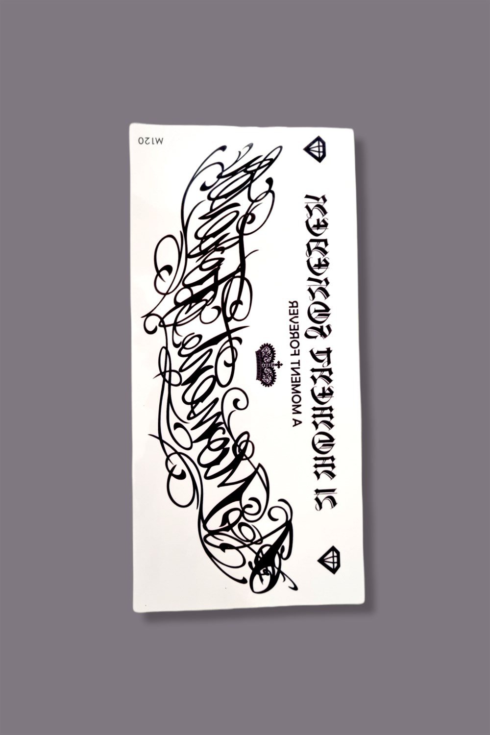Moment Yazılı  Tattoo