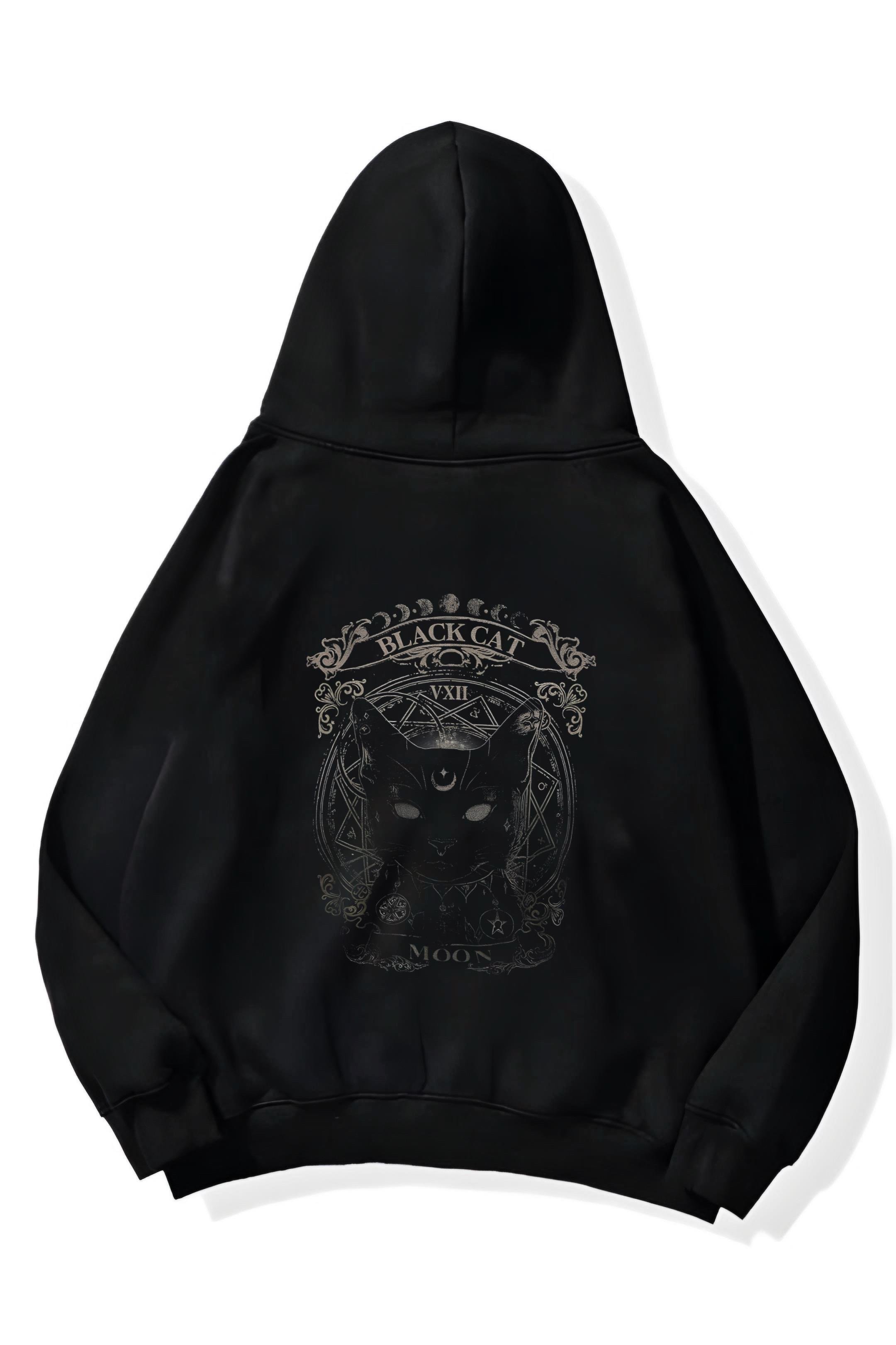 Moon Cat 3 iplik Oversize Sweatshirt