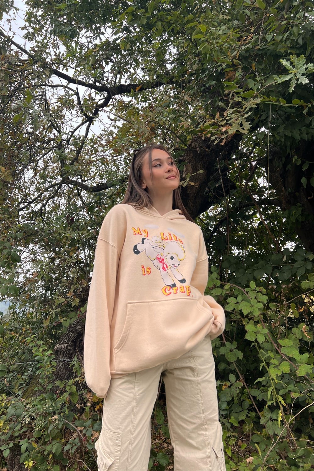 My Life Sleep Oversize Sweatshirt