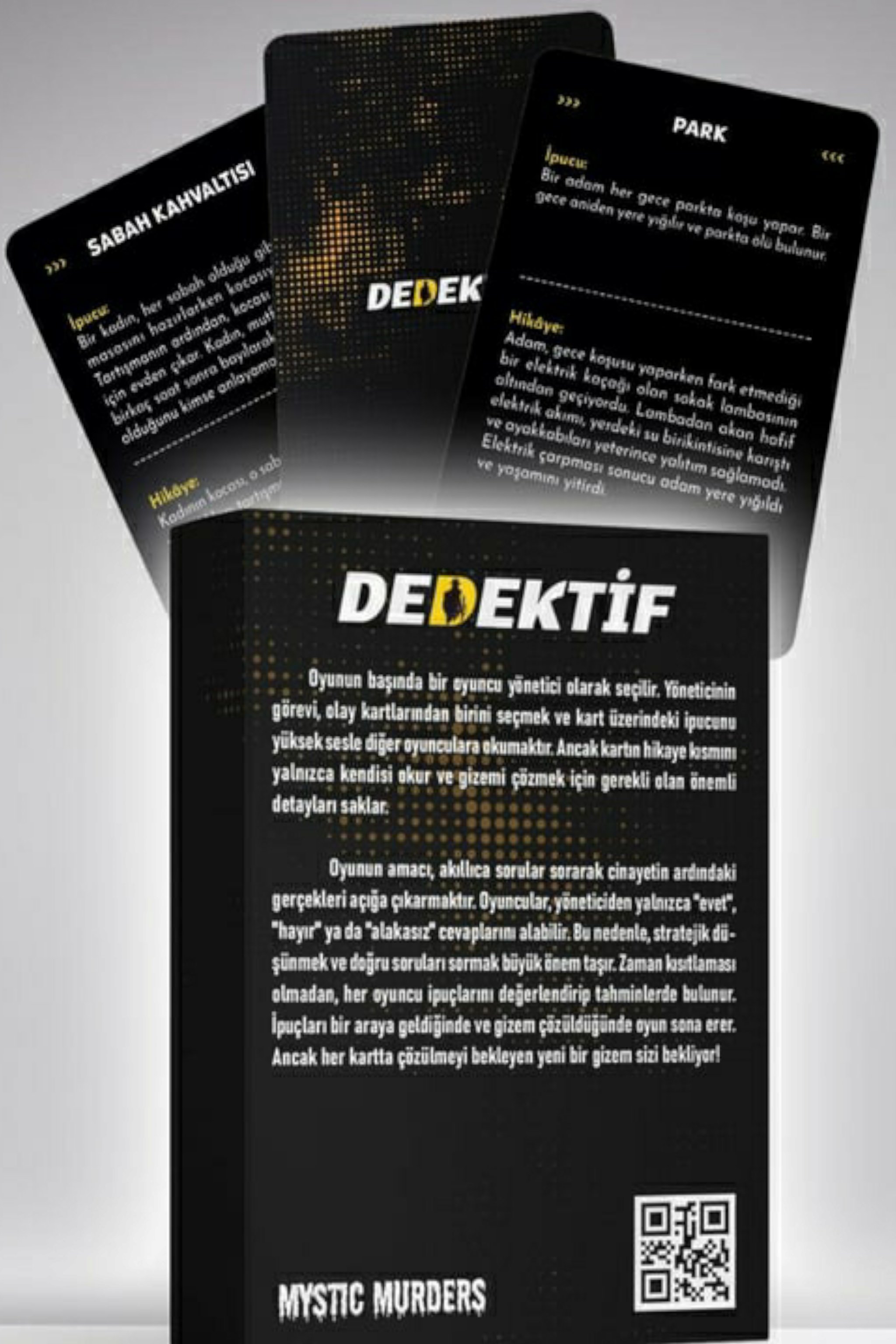 Mystic Murders Dedektif Kart Oyunu