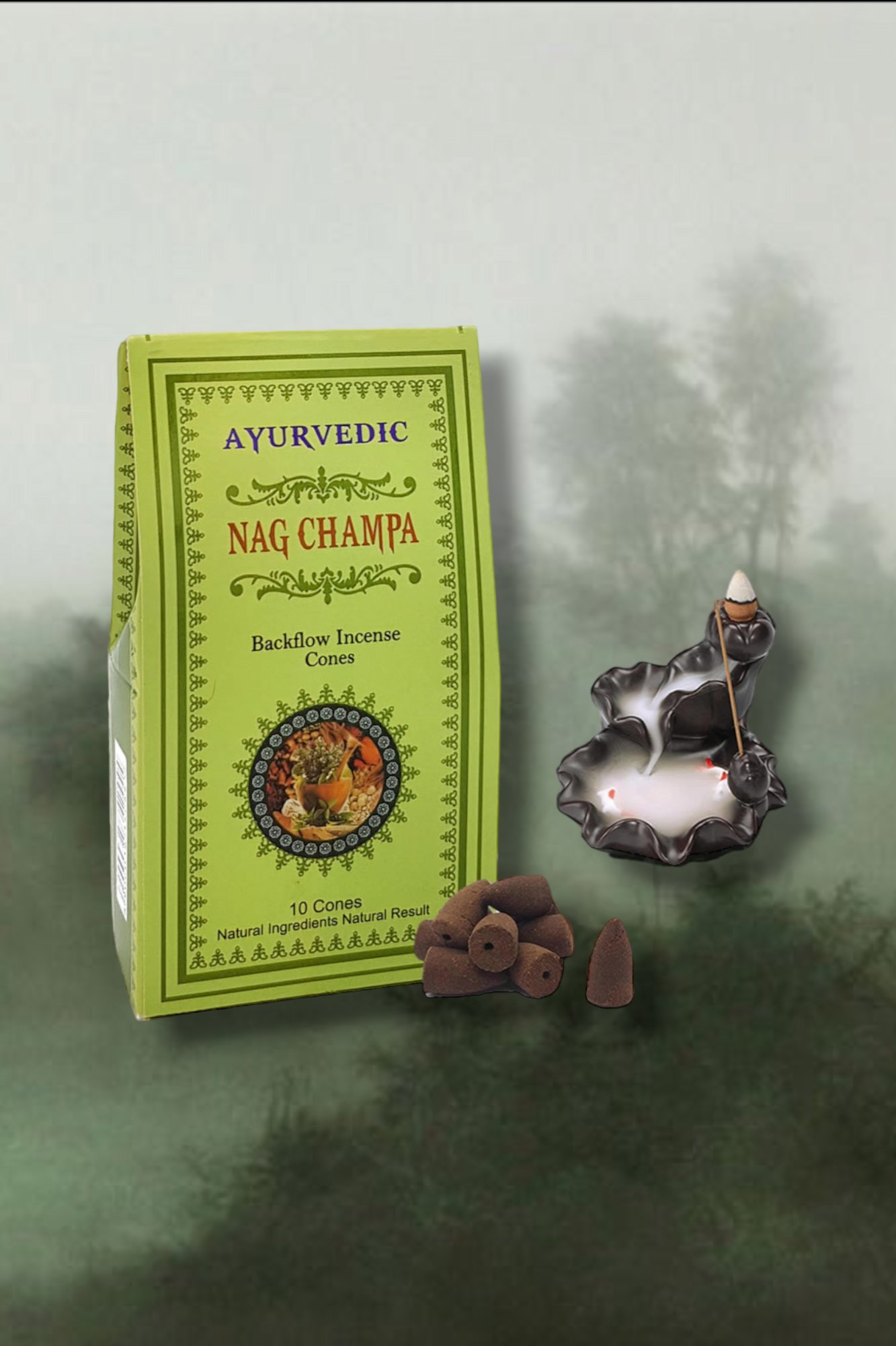 Nag Champa Backflow Incense