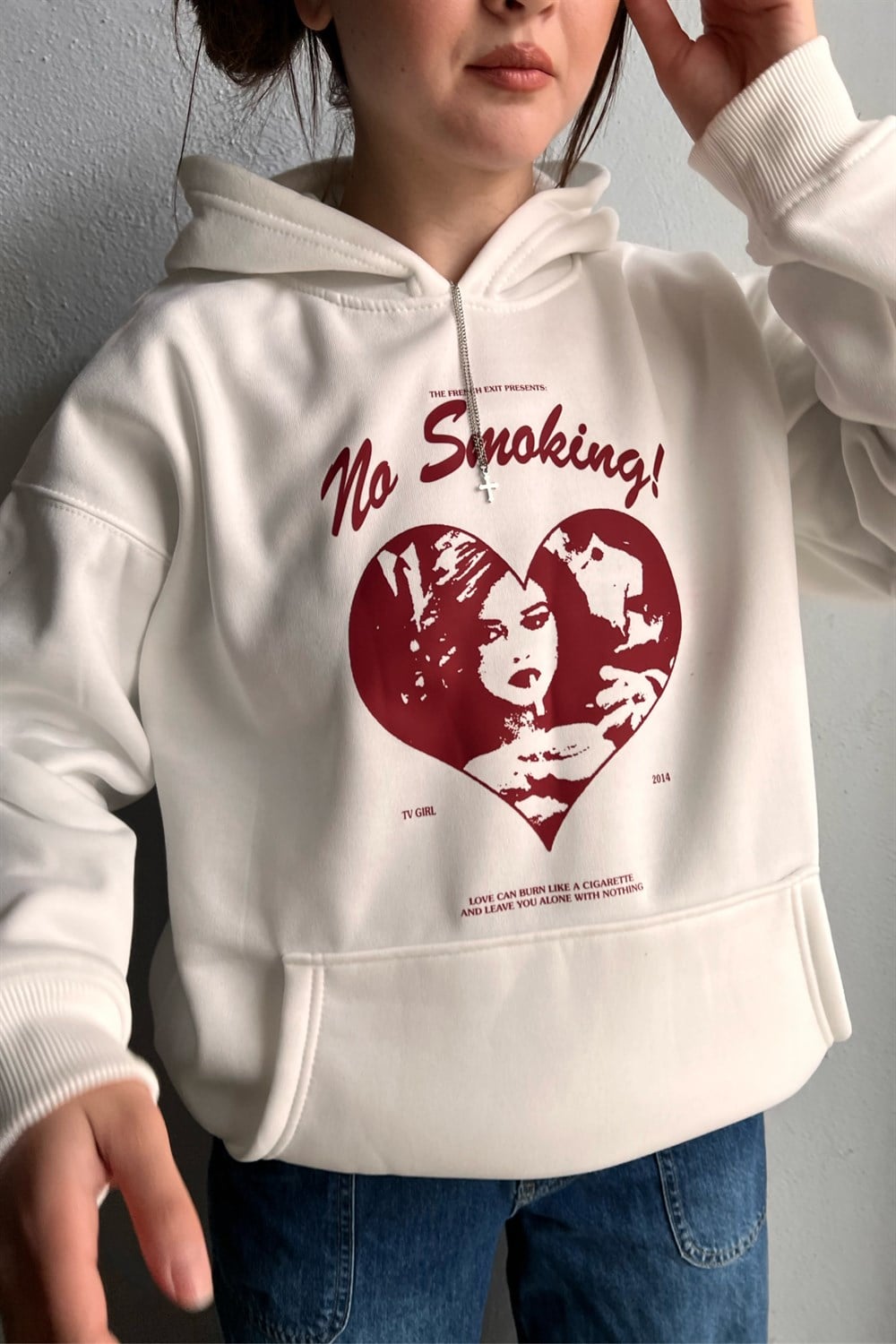 No Smoking Oversize Sweatshirt