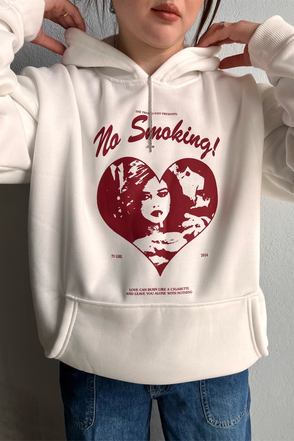 No Smoking Oversize Sweatshirt