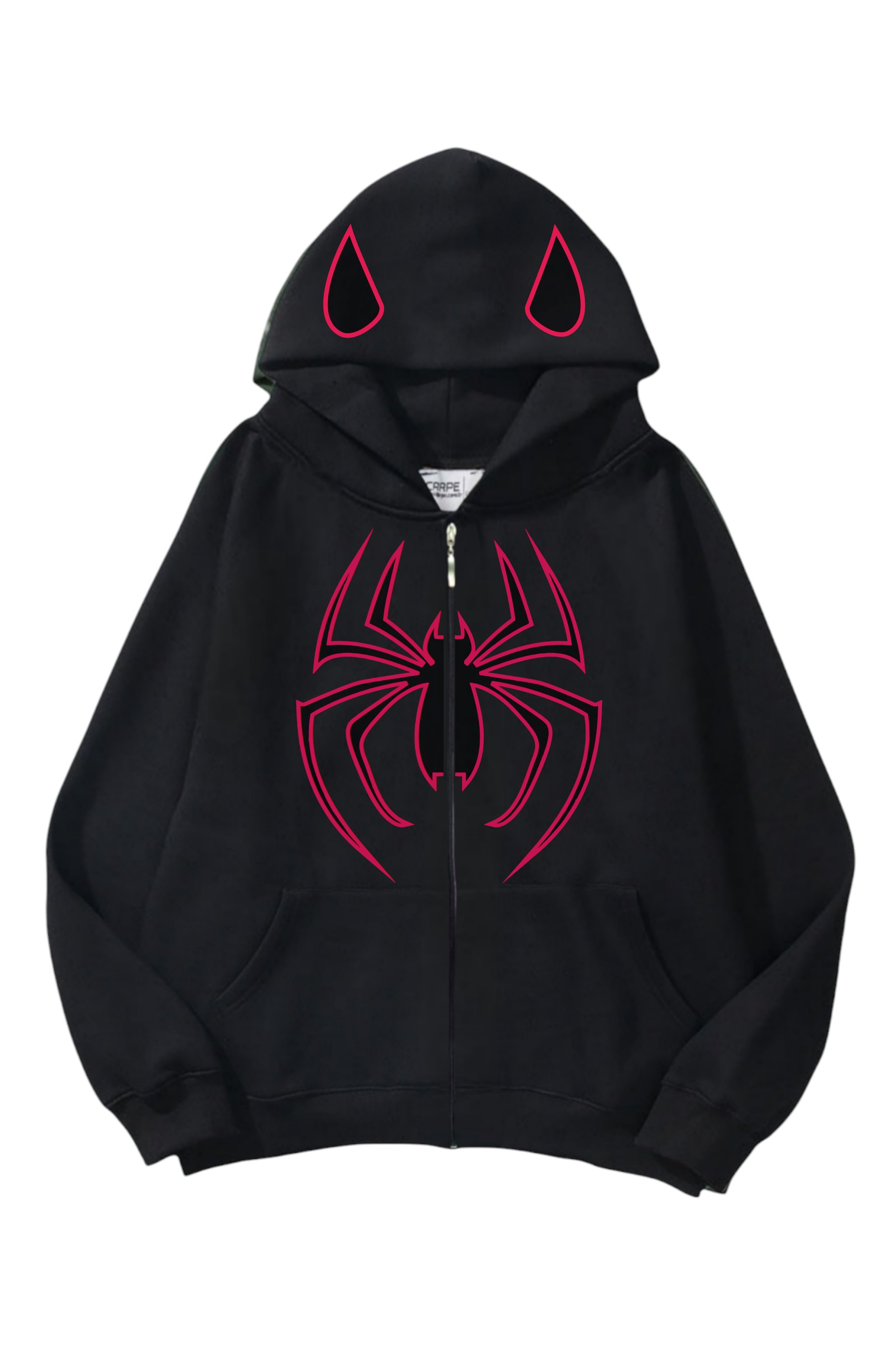 Pink Dark Spider 3 iplik Oversize Hırka