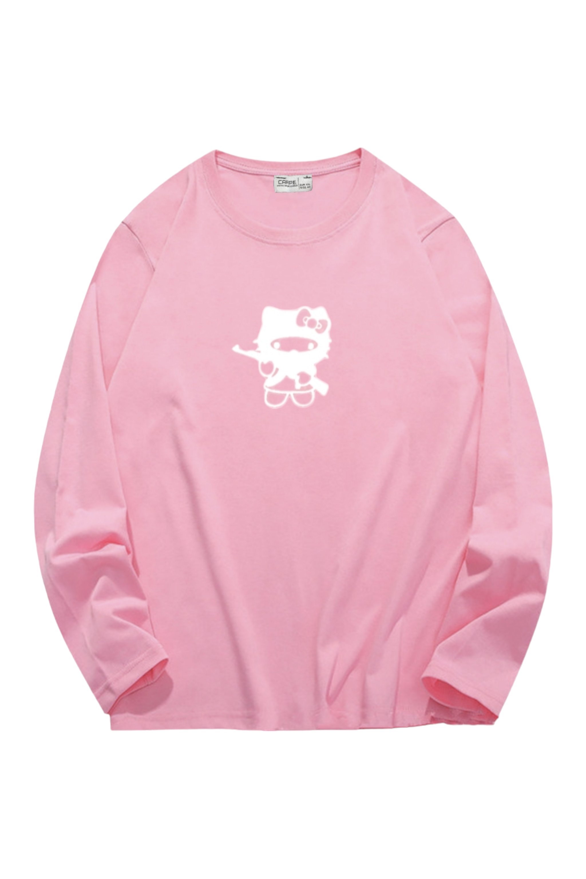 Pink Masked Sweatshirt
