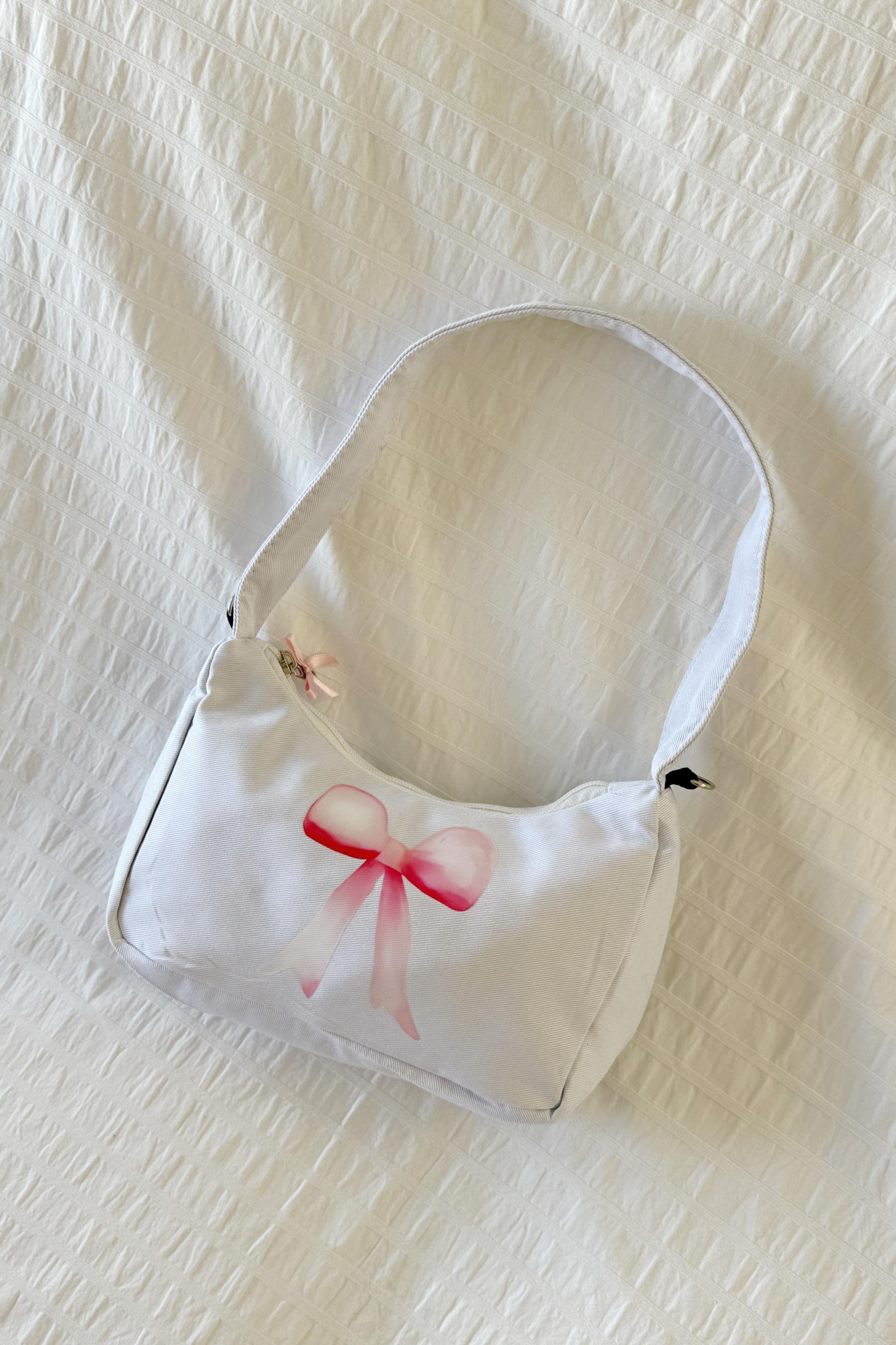 Pink Ribbon Baget Çanta