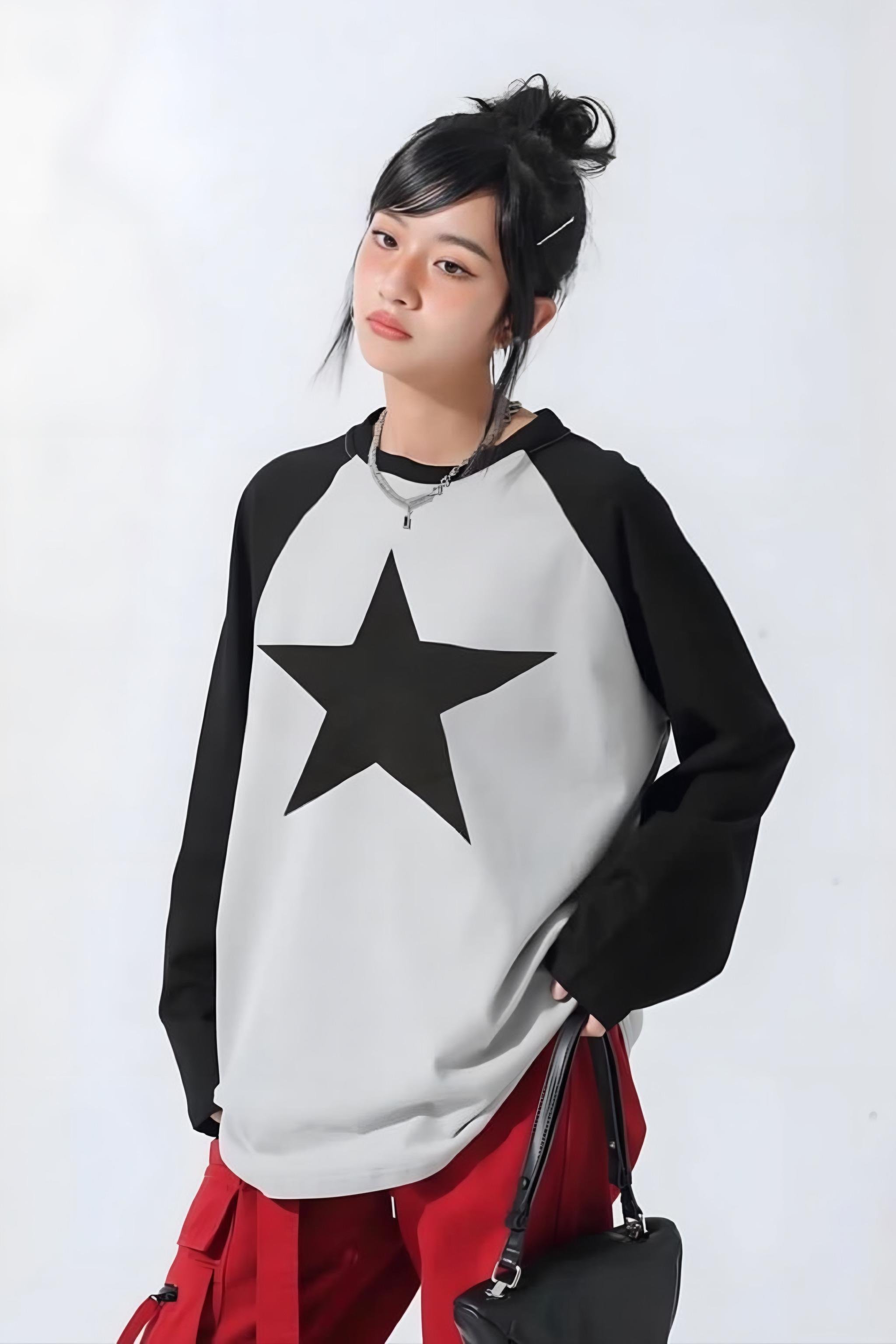 Raglan Big Star Oversize Sweatshirt