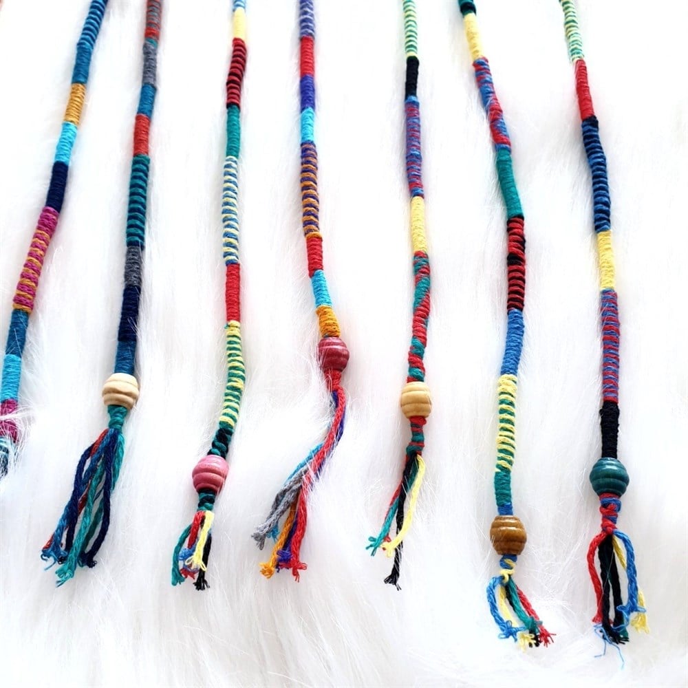 Rainbow Rasta Saç Aksesuarı