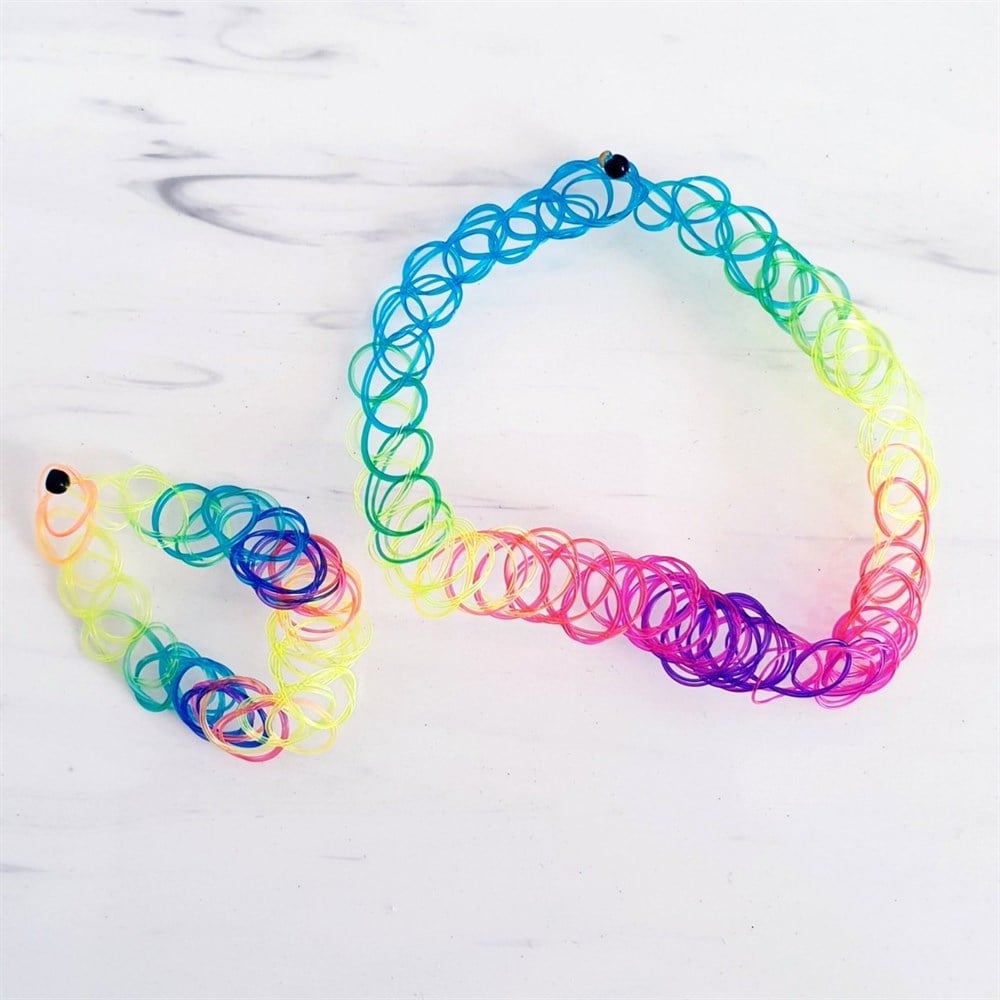 Rainbow Toka Bileklik Seti