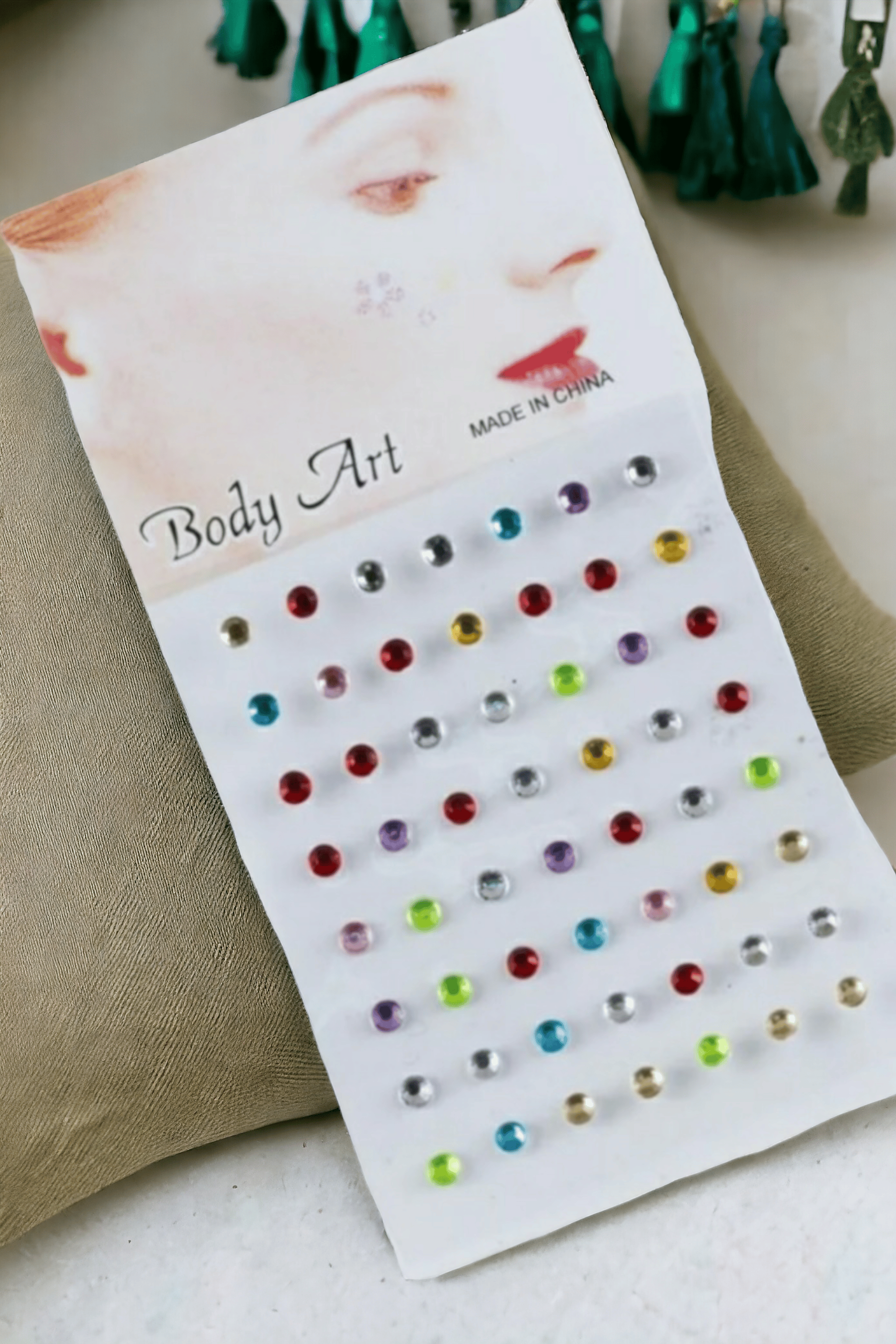 Rainbow Yapışkanlı Piercing