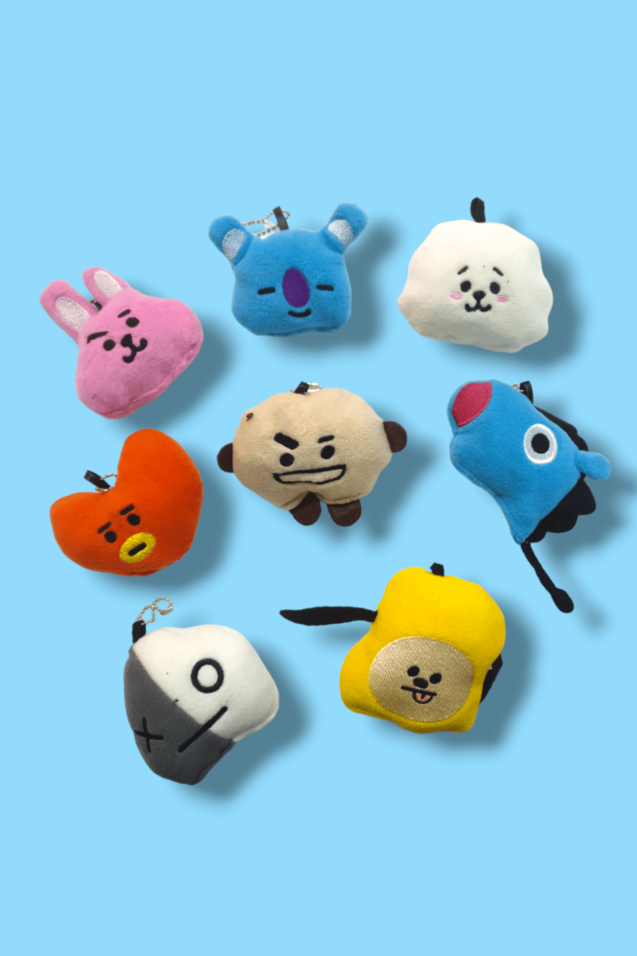 Colourful Character Keychain