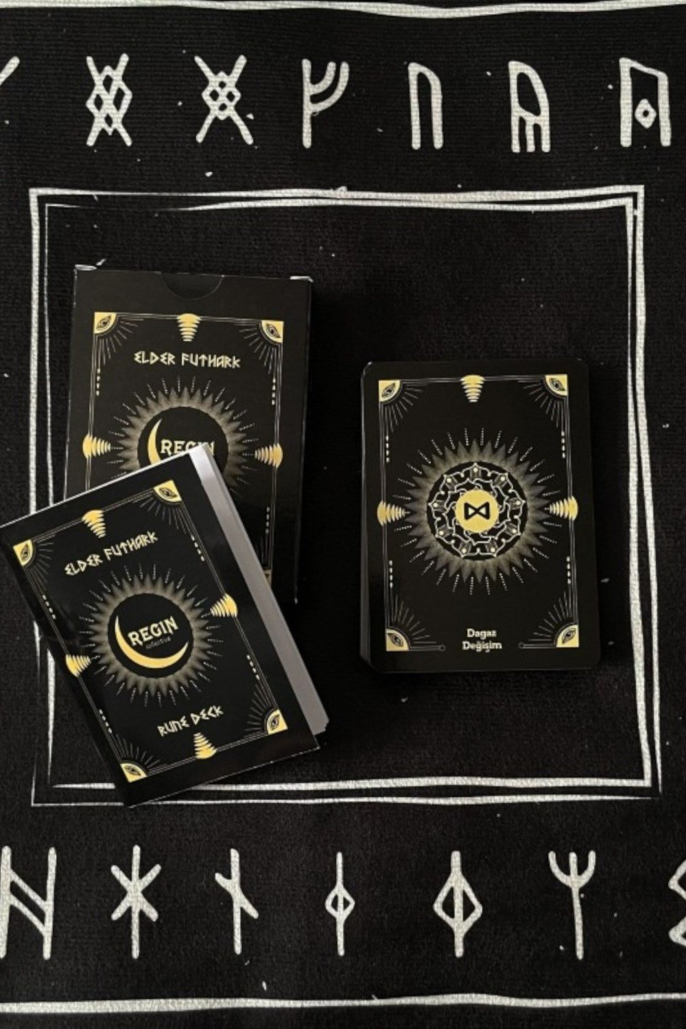 Rune Destesi Ve Rune Örtüsü Seti