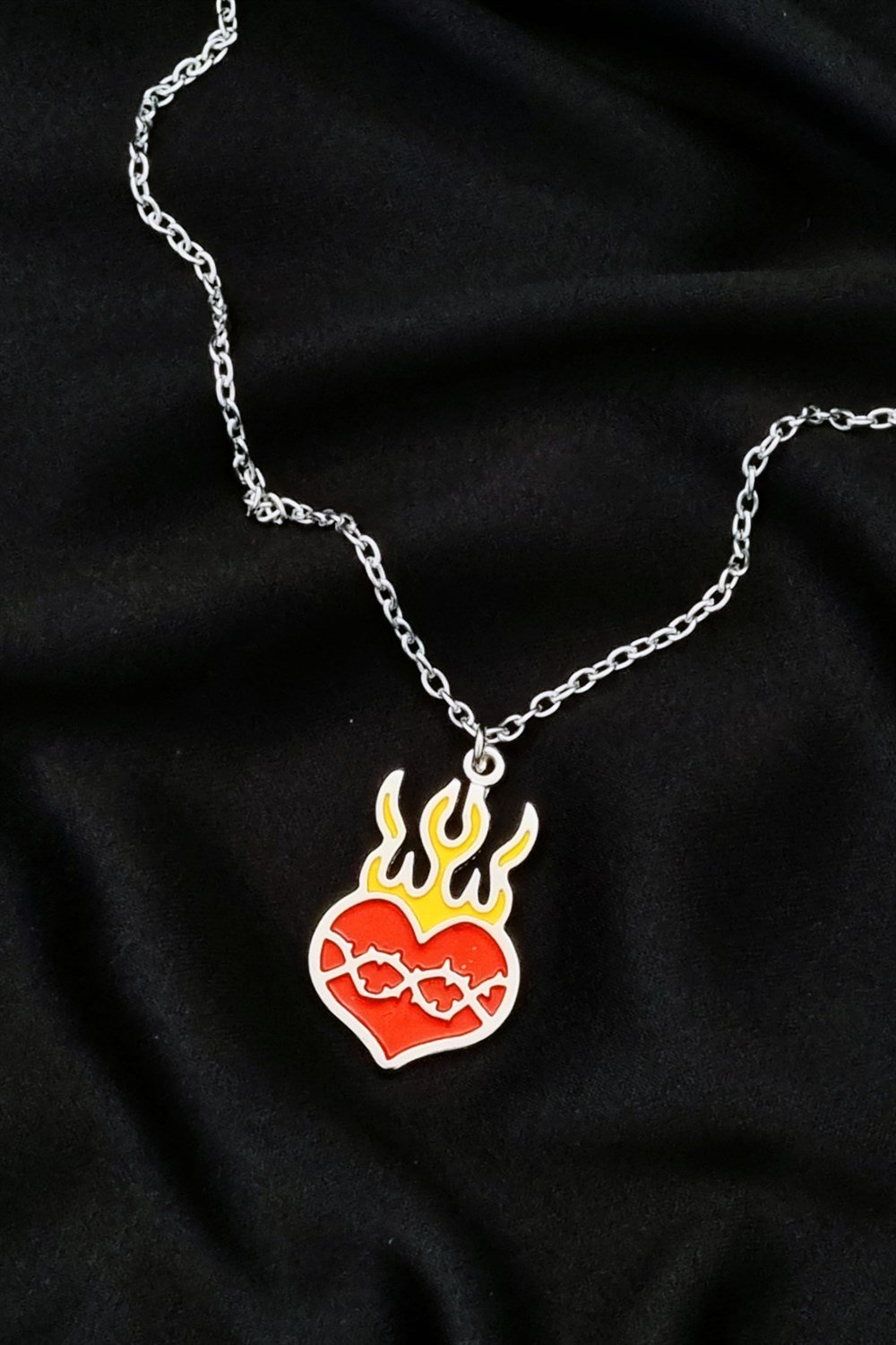 Sacred Heart Metal  Kolye