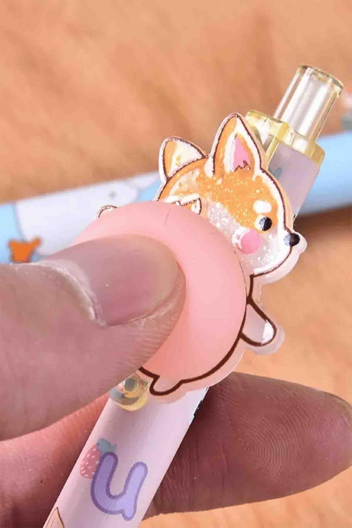 Silikon Kawaii Cute Versatil Kalem Seçenekleri