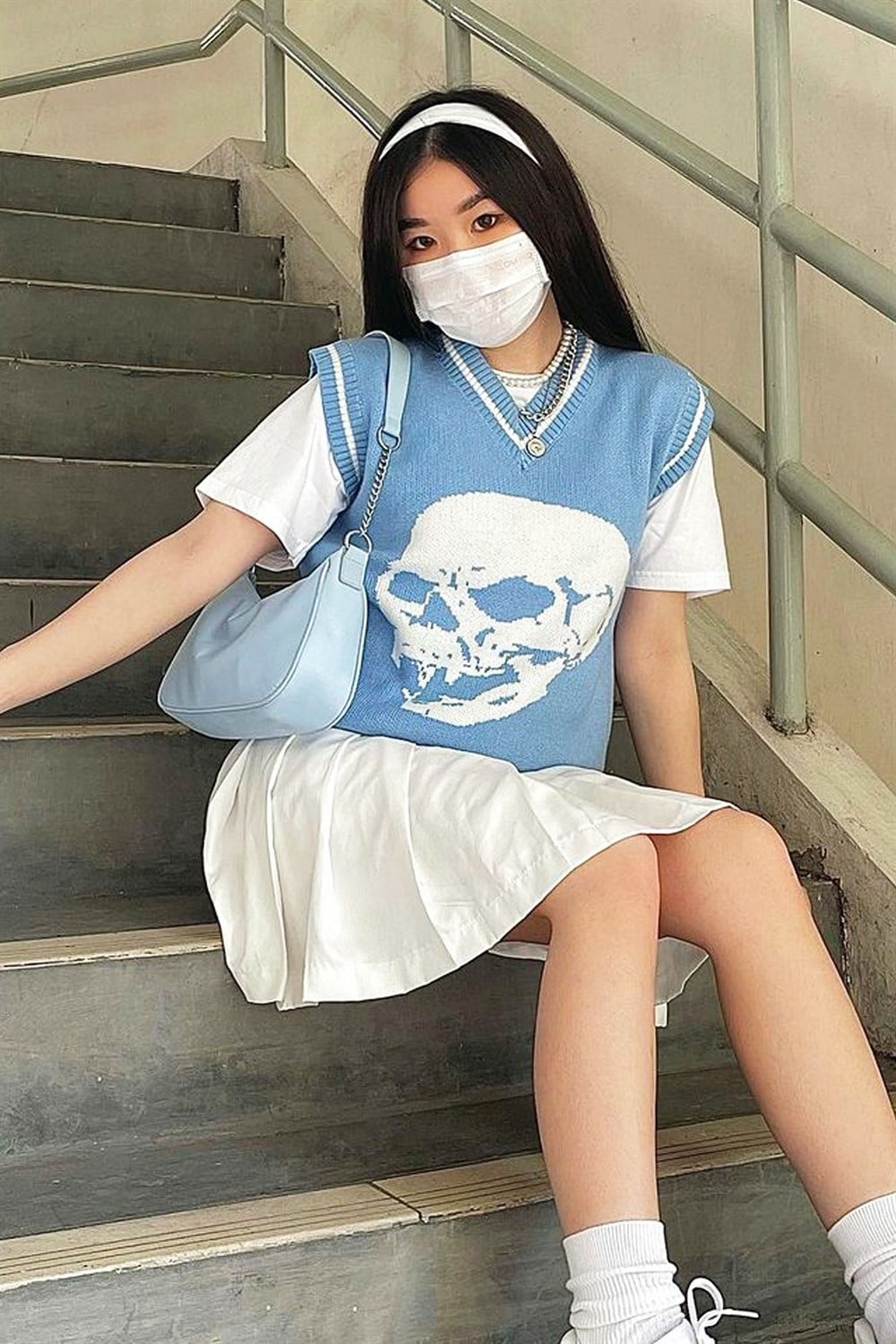 Skull Süveter