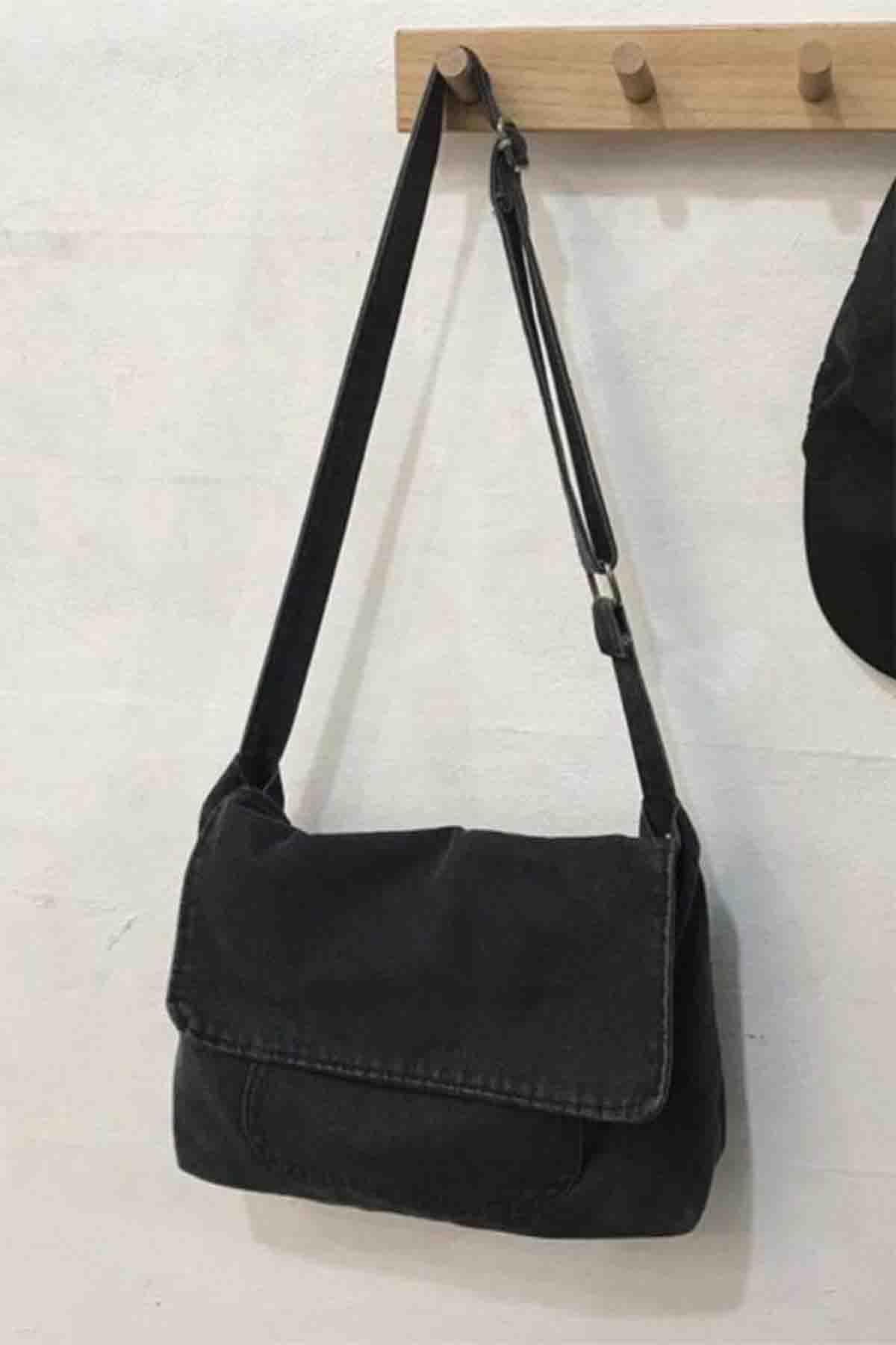 Smoked Denim Postacı Çanta