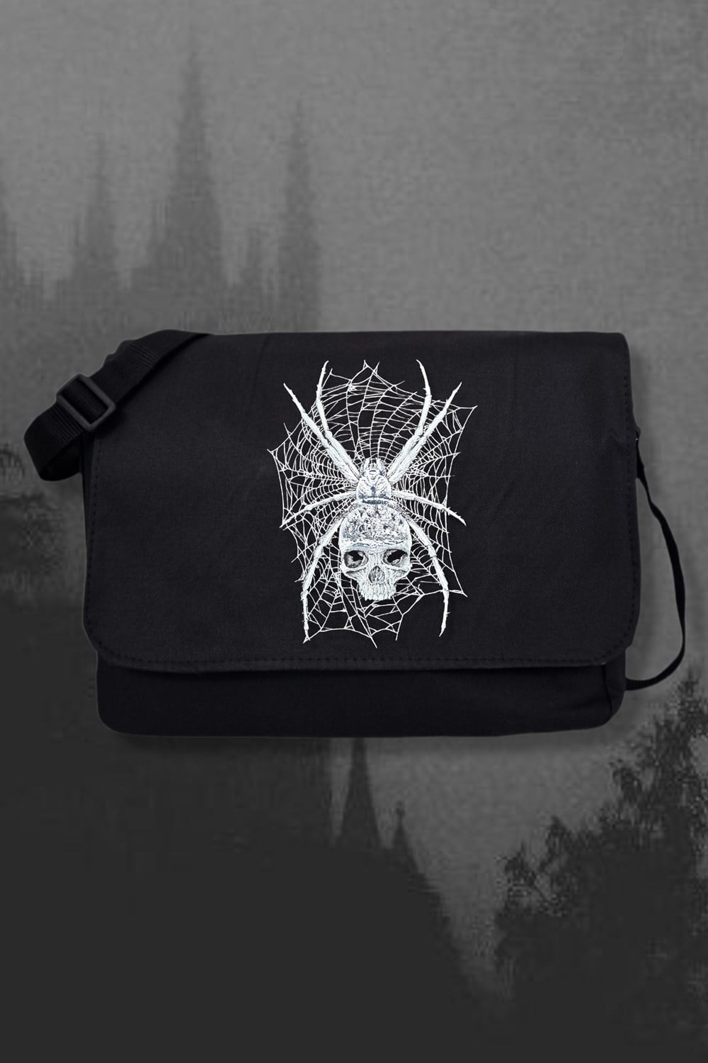 Spider Skull Postacı Çantası