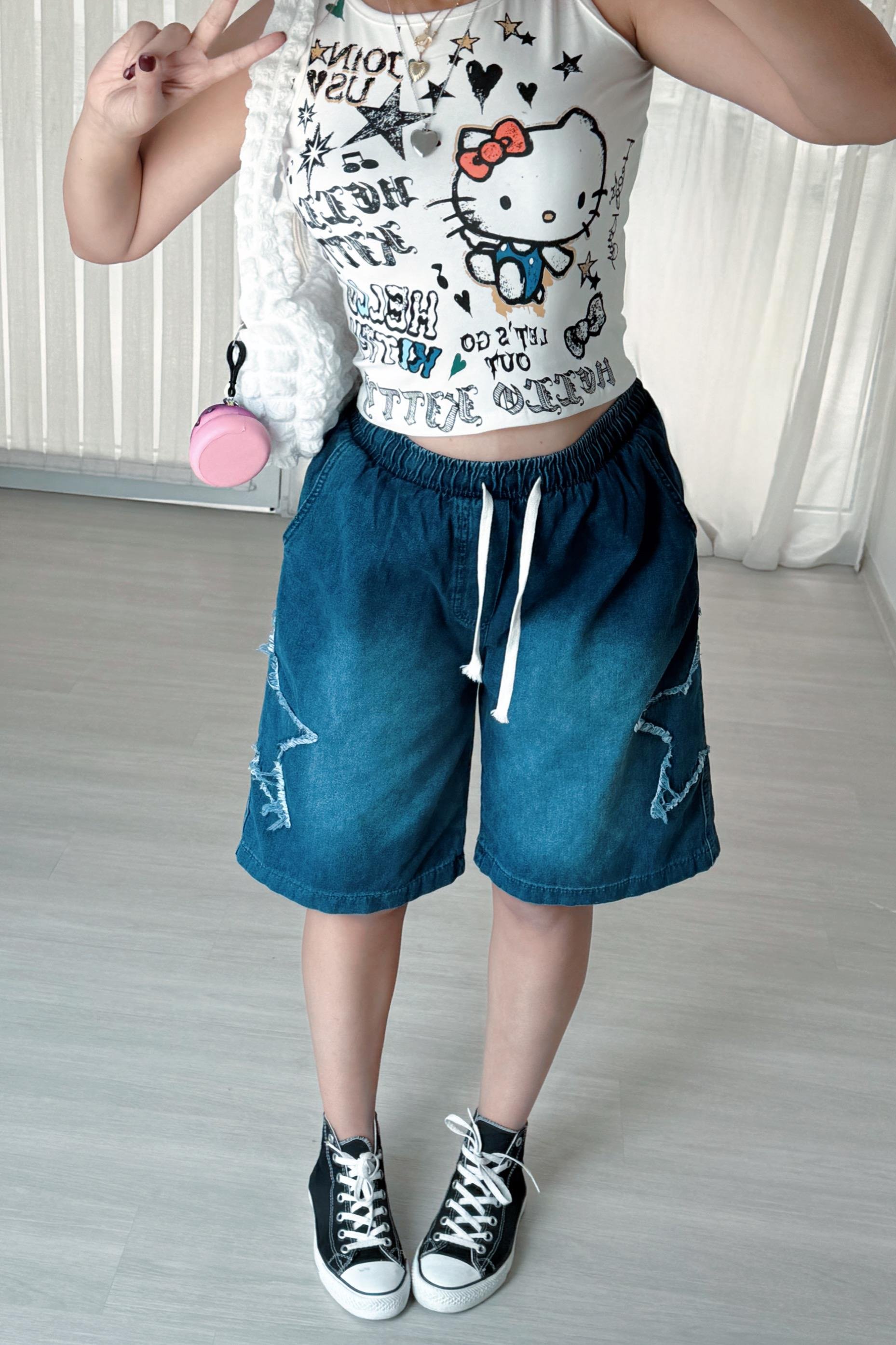 Star Denim Kısa Şort