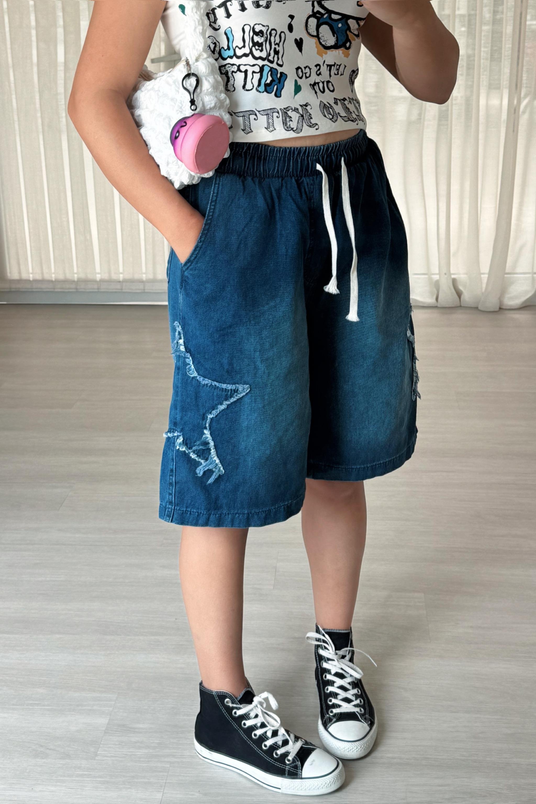 Star Denim Kısa Şort