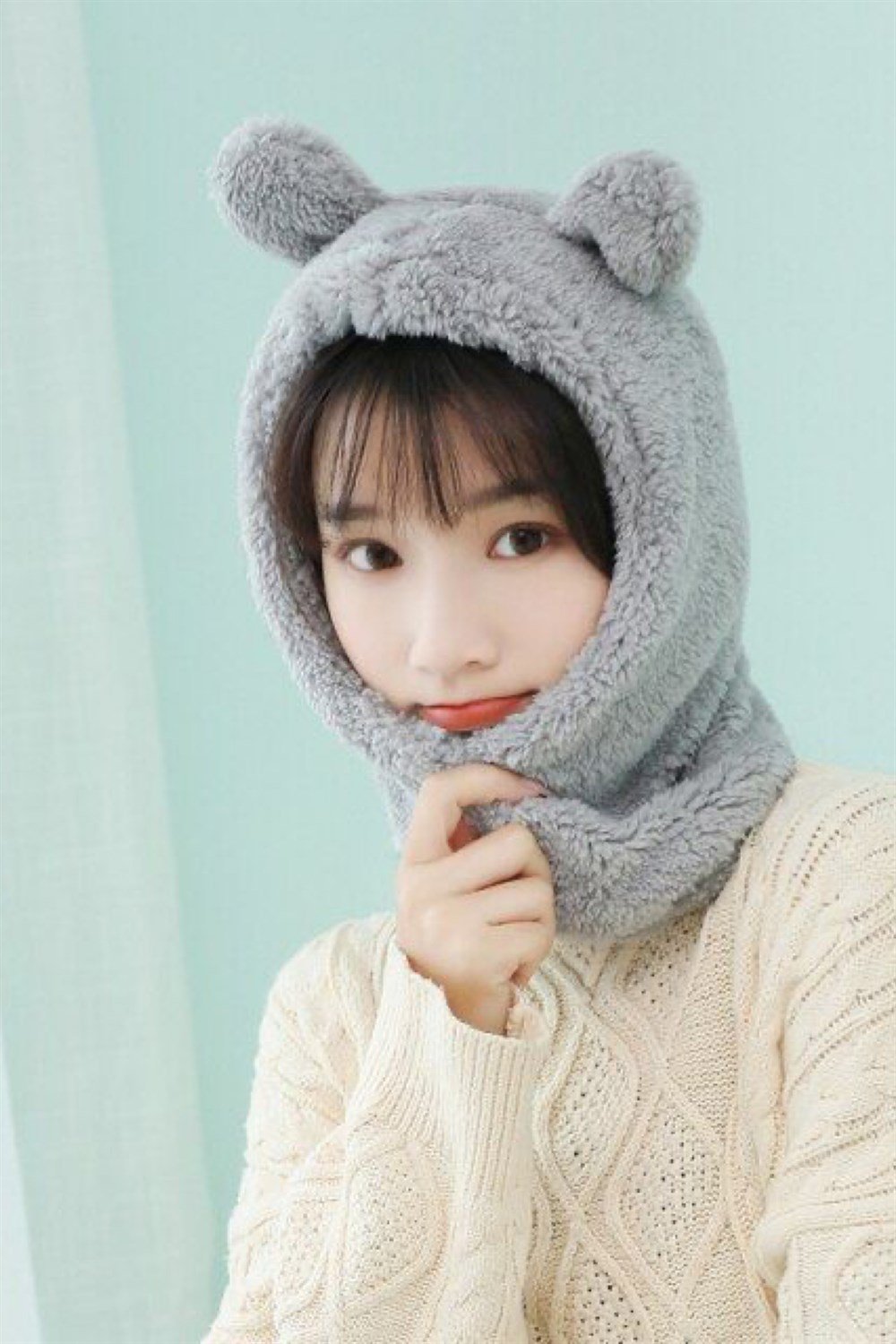 Teddy Bear Kulaklı Boyunluk Bere Renleri
