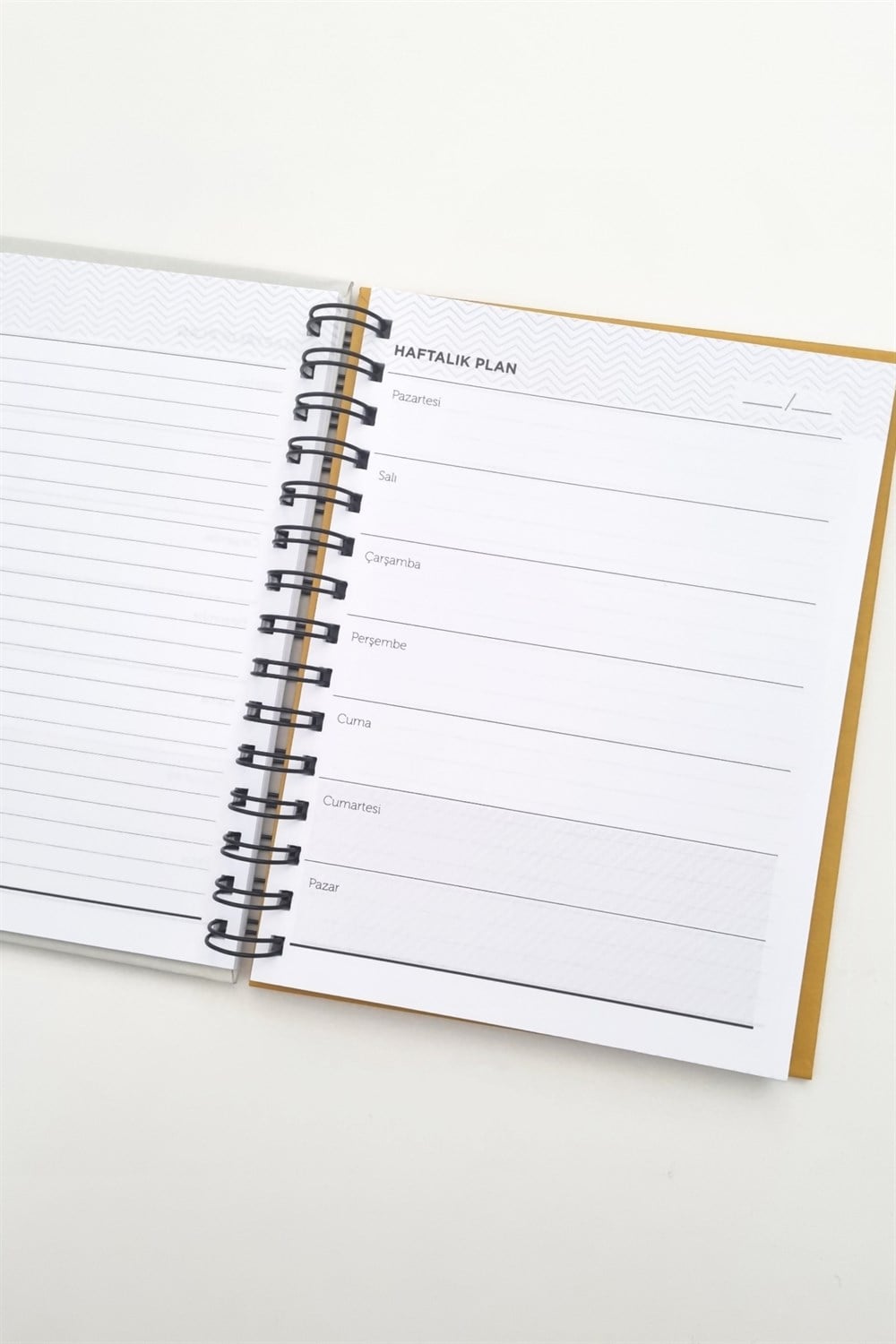 Telli Flamingo Haftalık Planlayıcı Defter