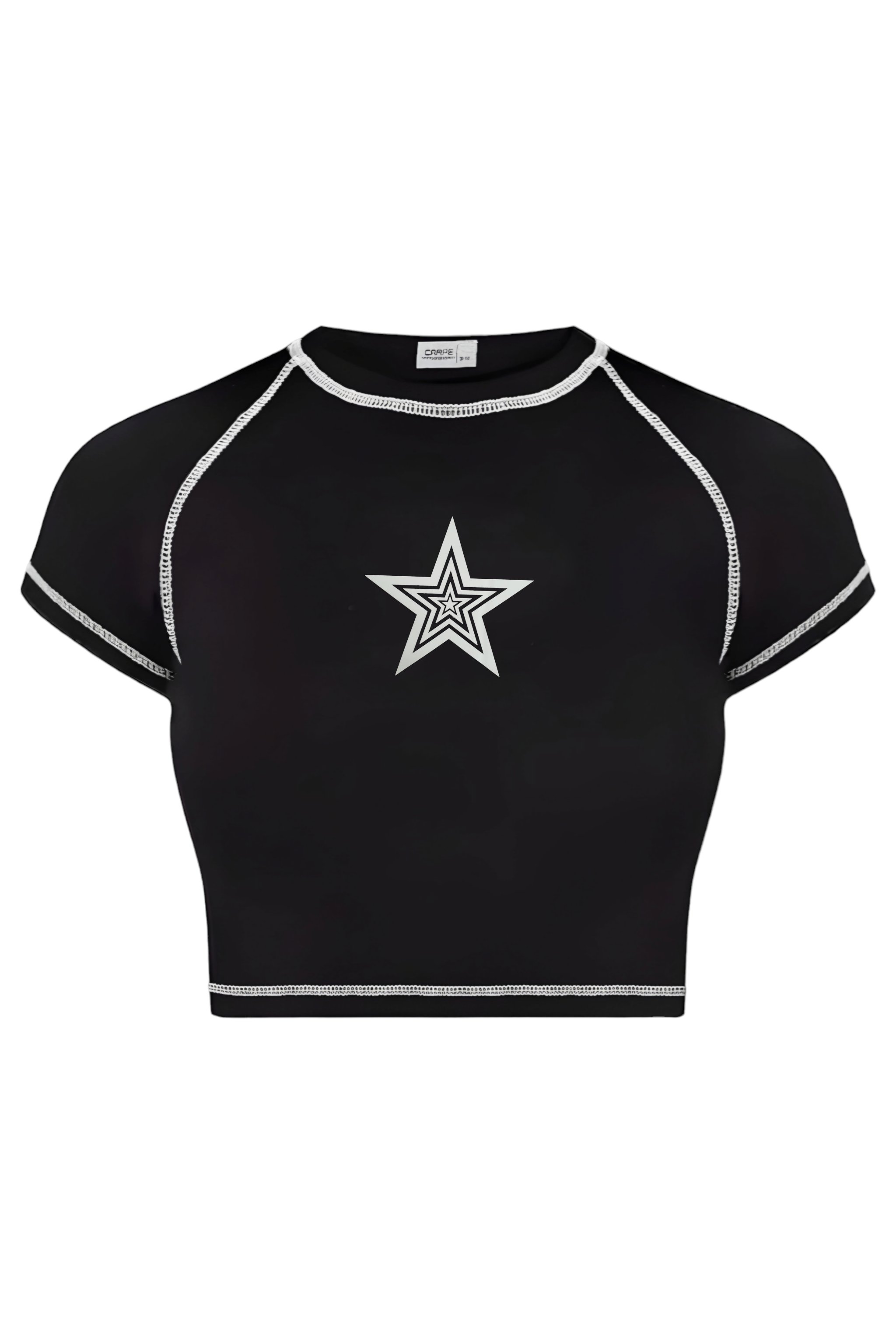 Ters Dikiş Star Crop
