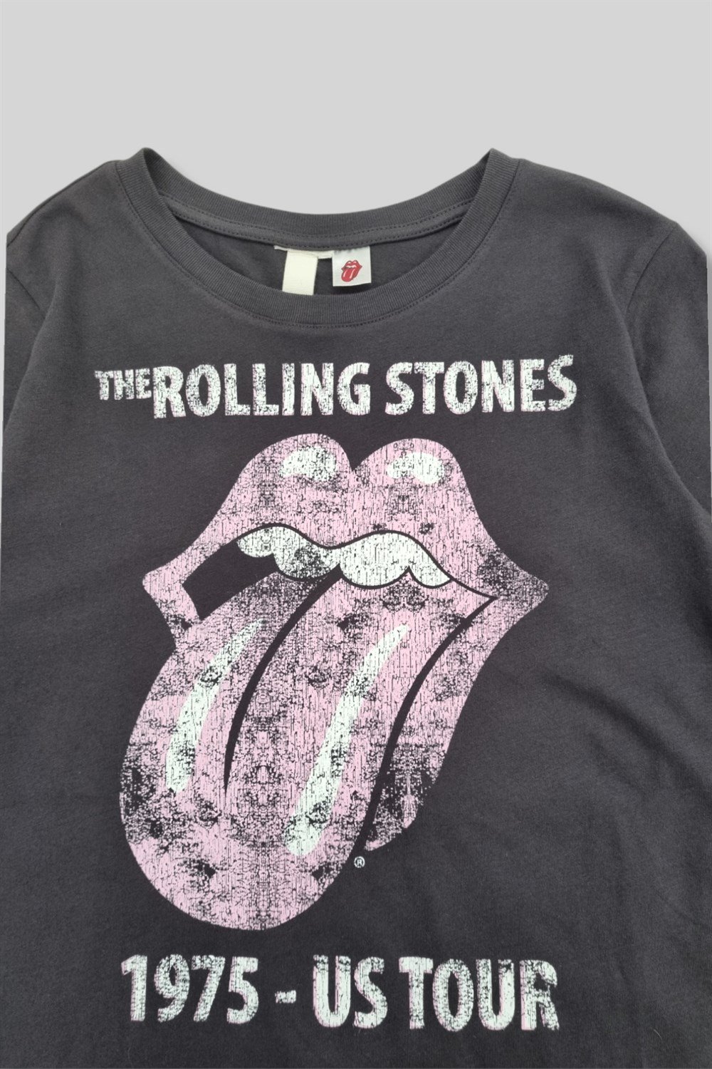 The Rollıng Stones Yıkamalı T-shirt