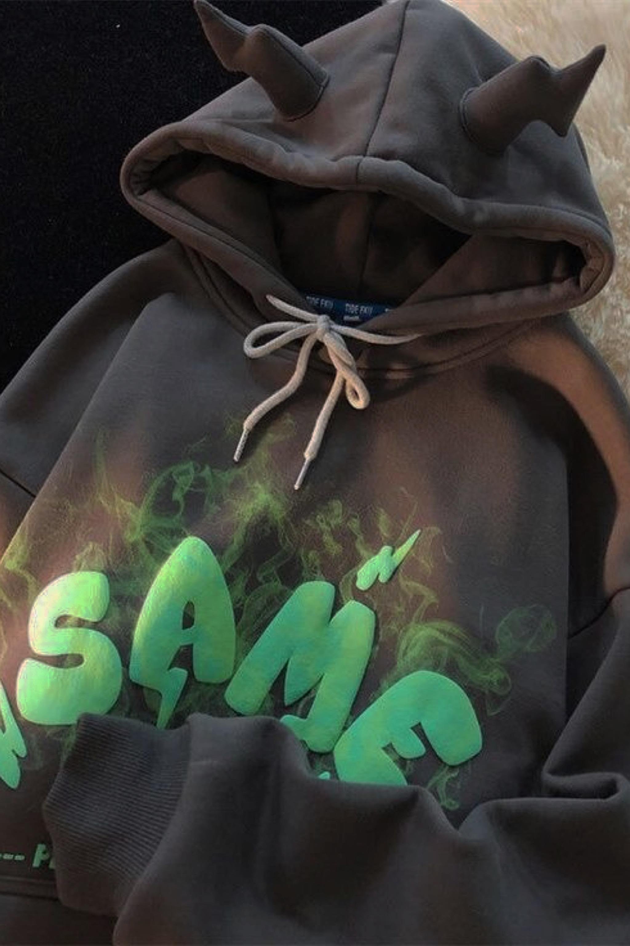 The Same Lightning Kapüşonlu Sweatshirt