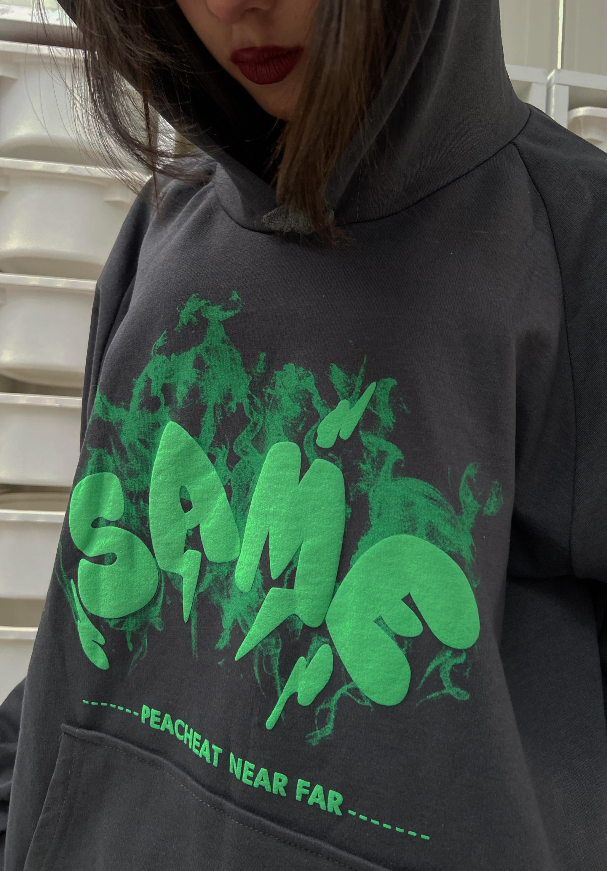 The Same Lightning Kapüşonlu Sweatshirt