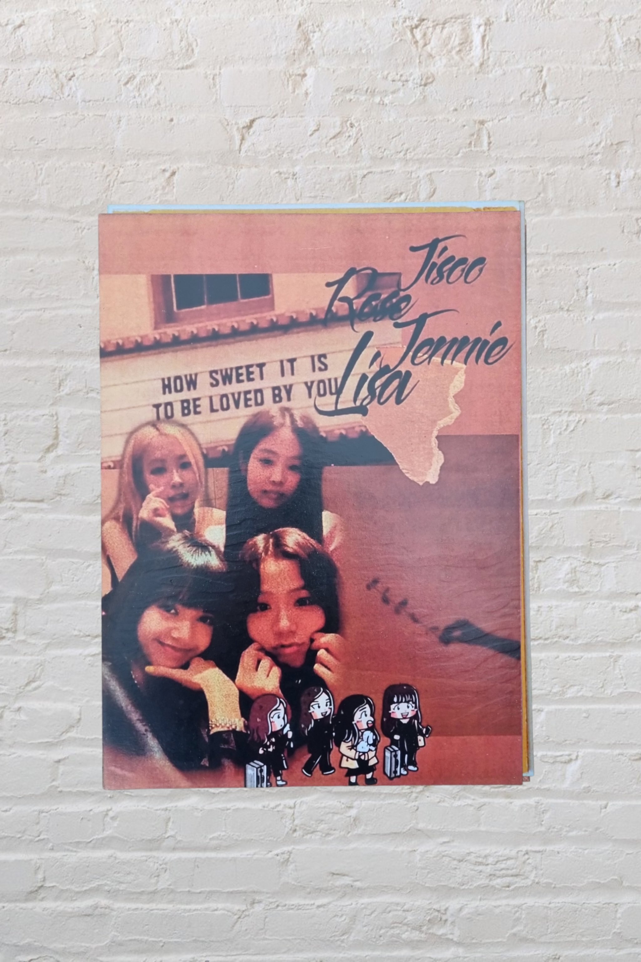 To Be Loved Ahşap Poster