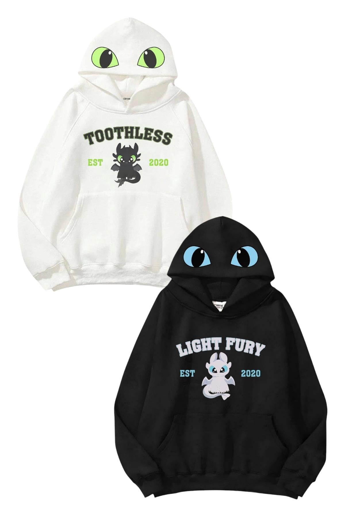 Toothless 3 İplik Oversive Sweatshirt