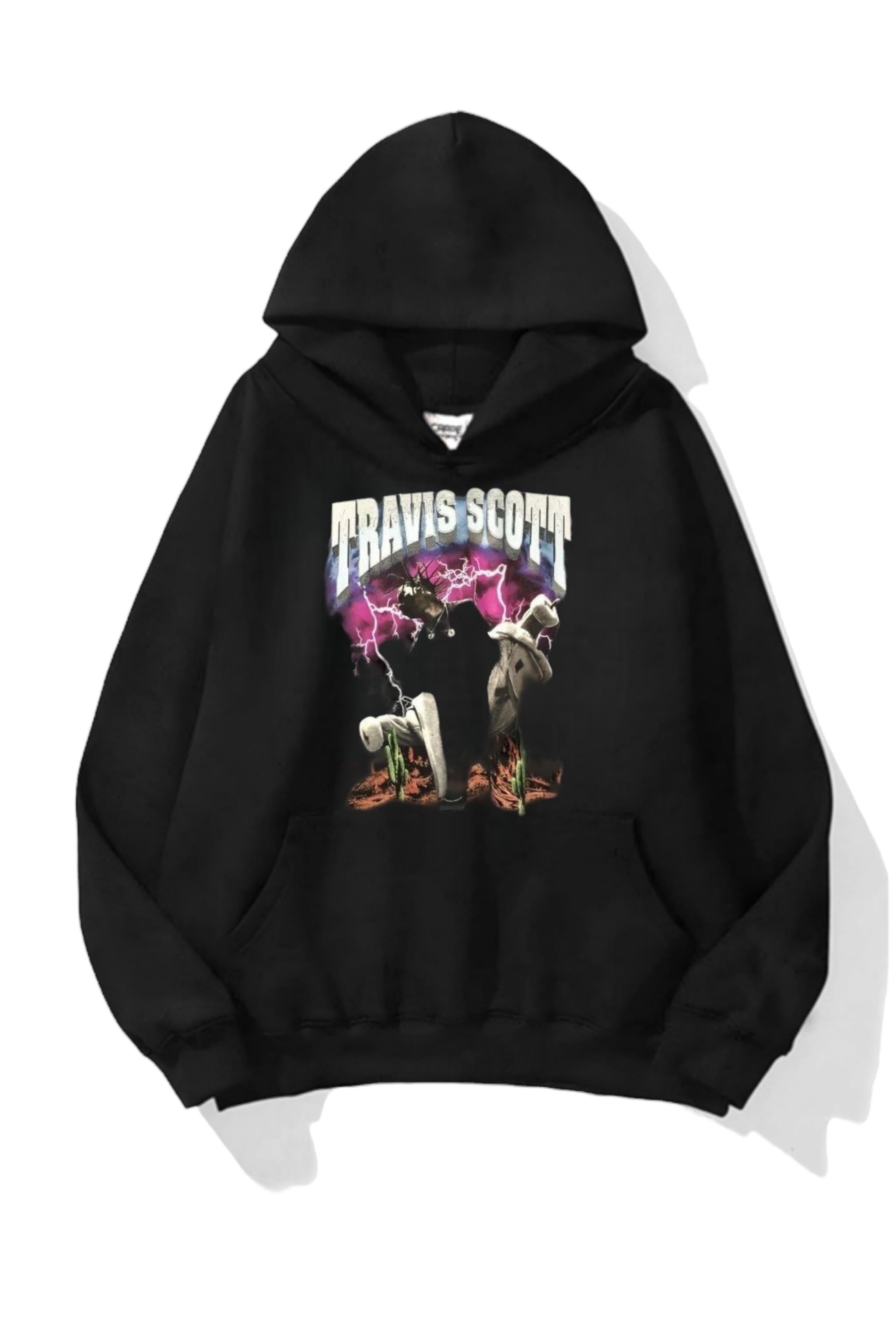Travis Scott 3 İplik Sweatshirt