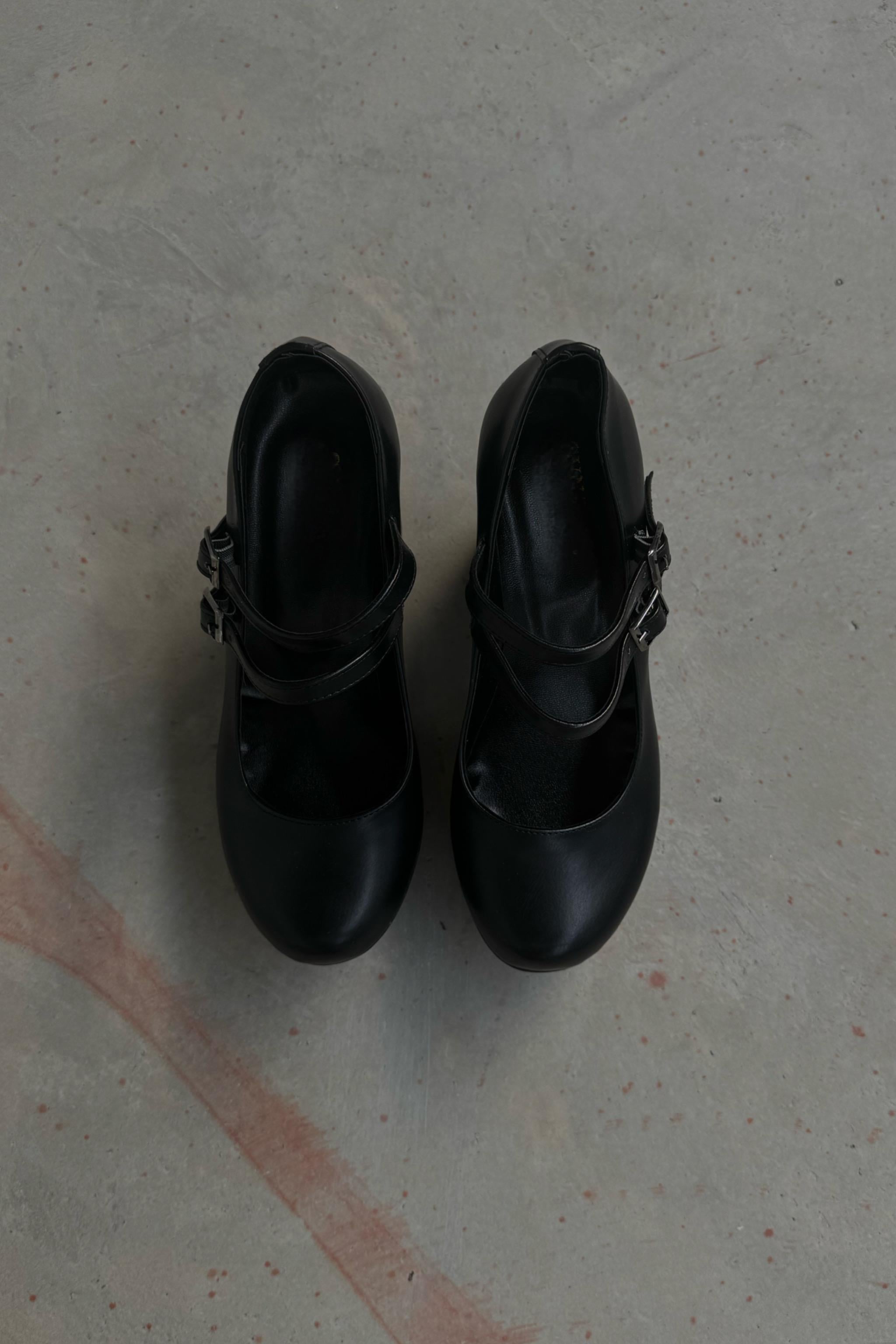 Two Buckles High Heels Ayakkabı