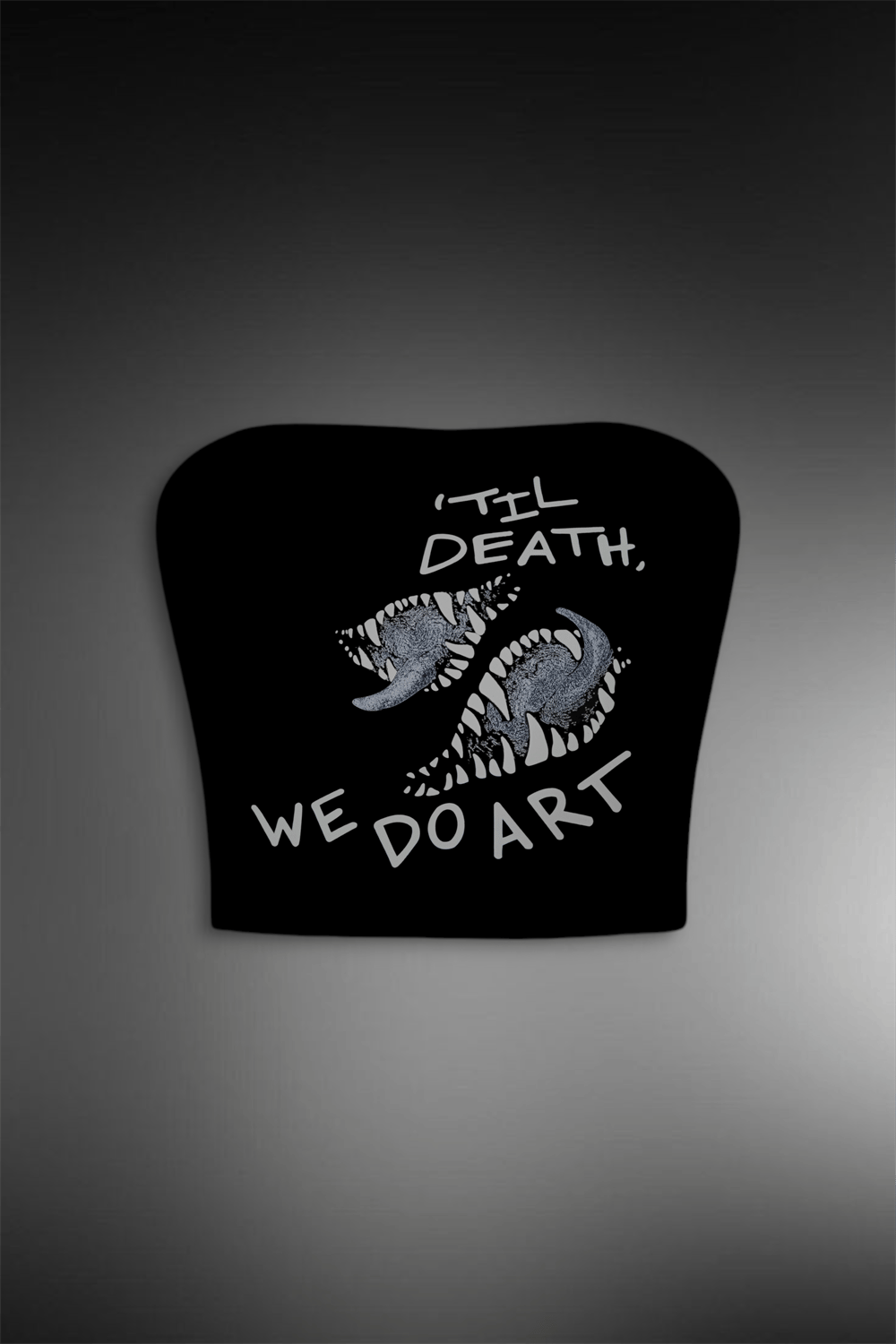 We Do Art Straplez Crop