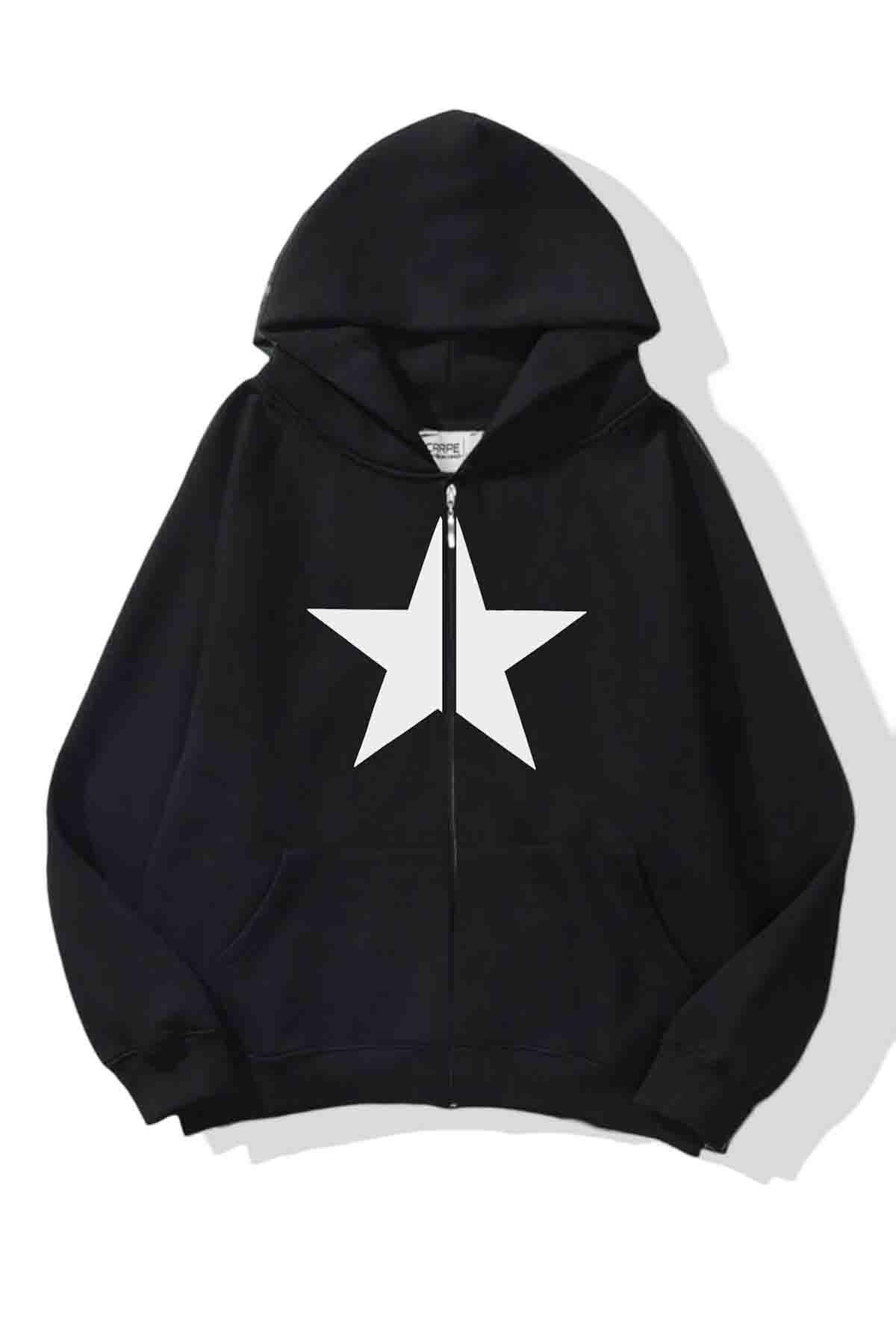 White Star Oversize Hırka