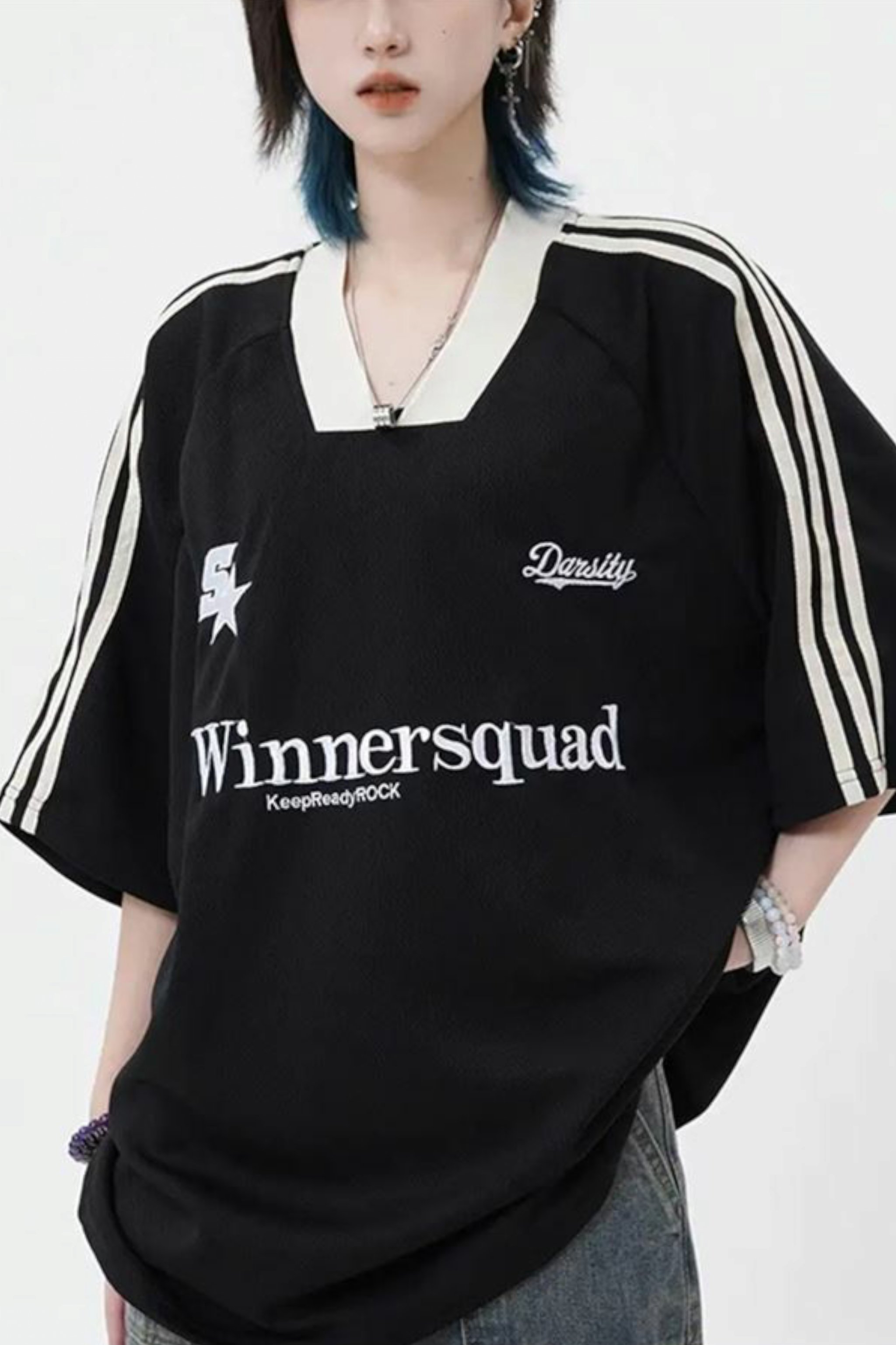 Winnersquad Black Oversize T-shirt