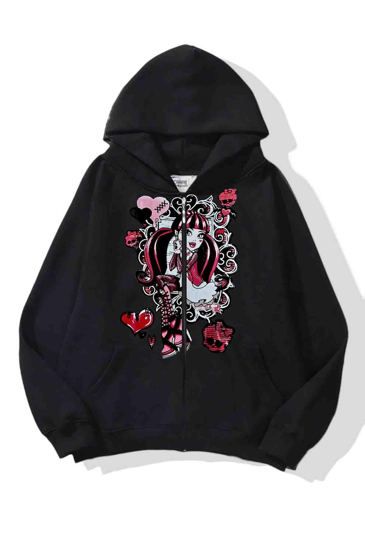 Y2k Gotik Punk Oversize Hırka