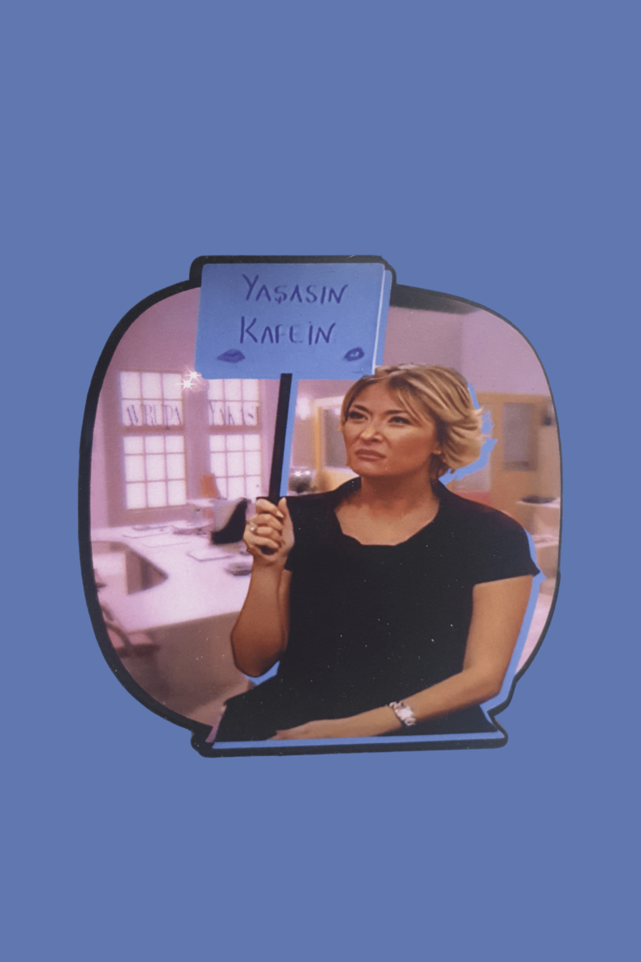 Yaşasın Kafein Bardak Altlığı