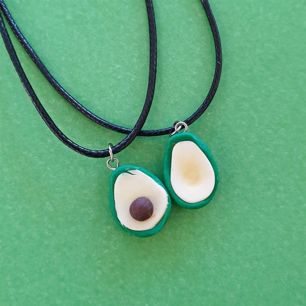 Yeni Avokado Bff Kolye