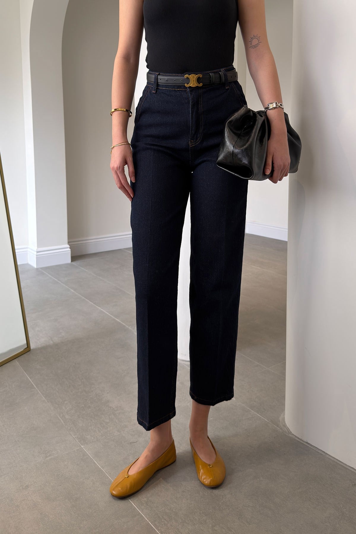 Yeni Sezon Skater Jeans- KOYU LACİVERT