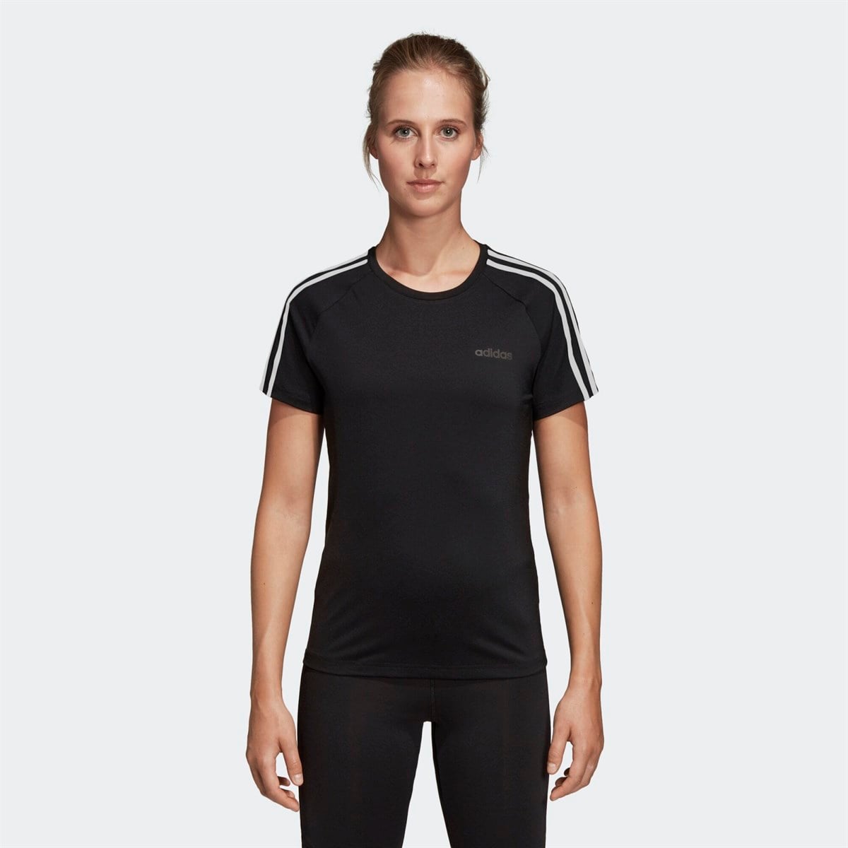 Adidas W D2M 3S Teekadın Tişört