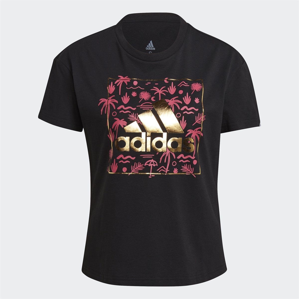 Adidas W Foıl Bos G T Kadın Tişört