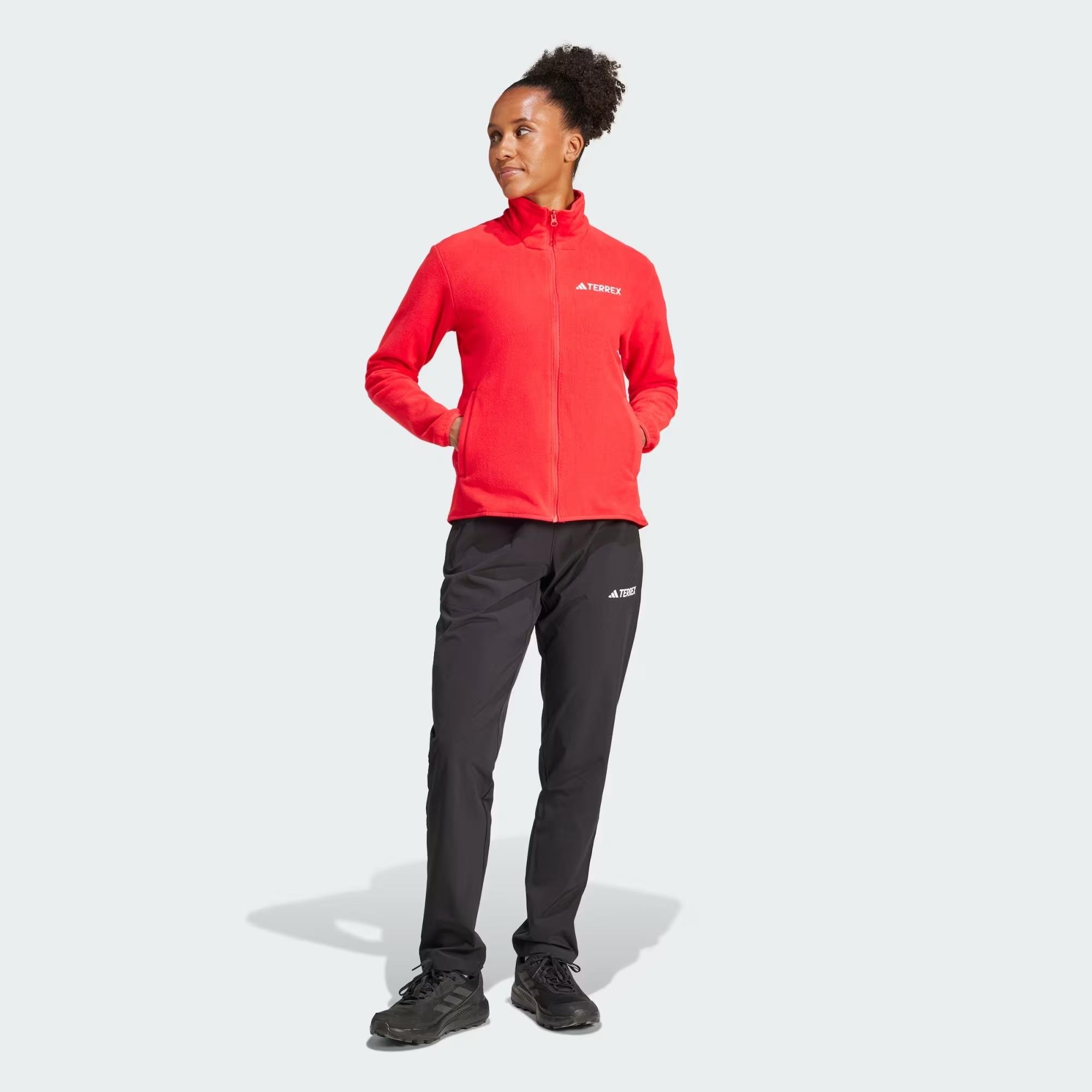 Adidas W Mt Ess Fz Fl Kadın Sweat JP0803