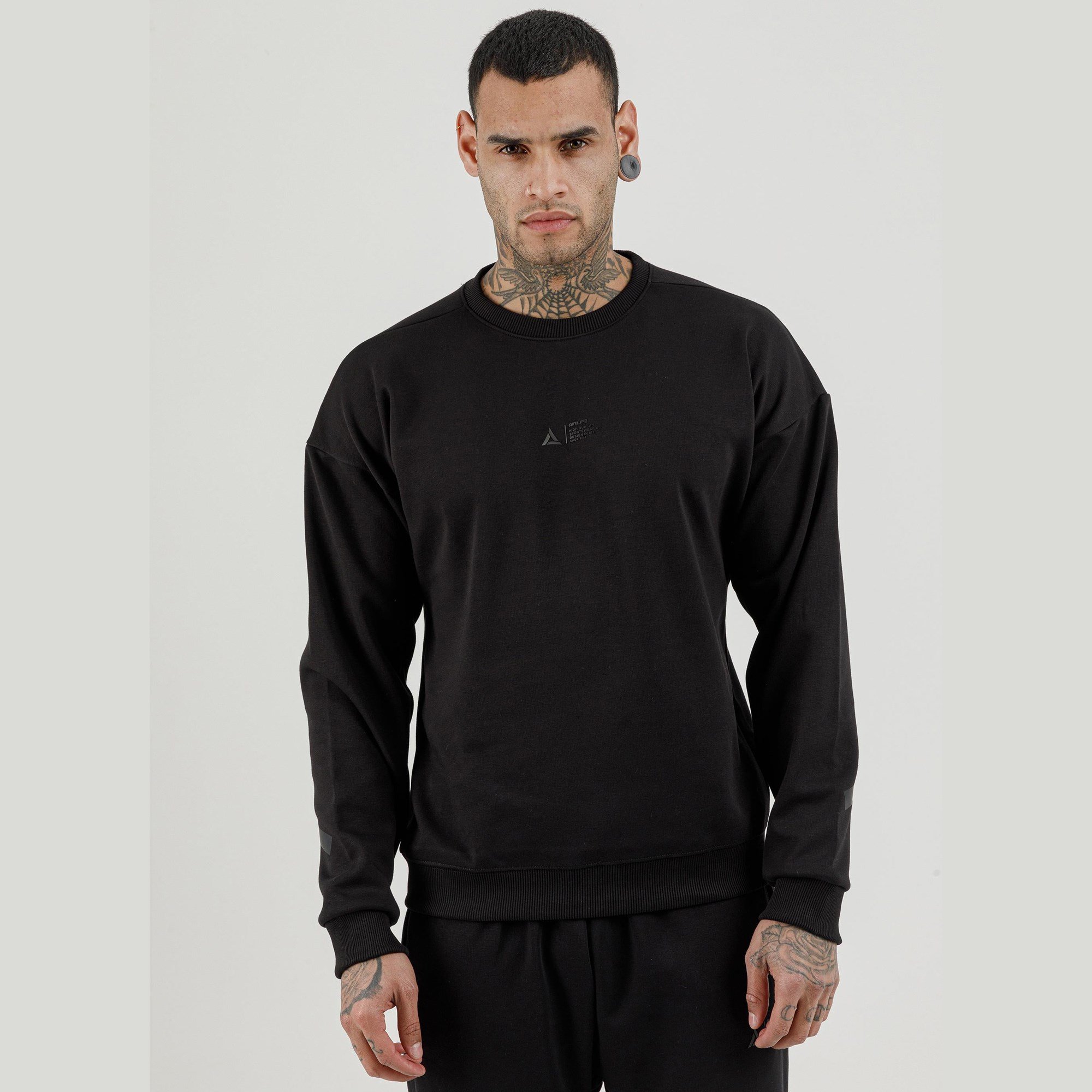 Air Life Sıfır Yaka Erkek Sweatshirt 180011