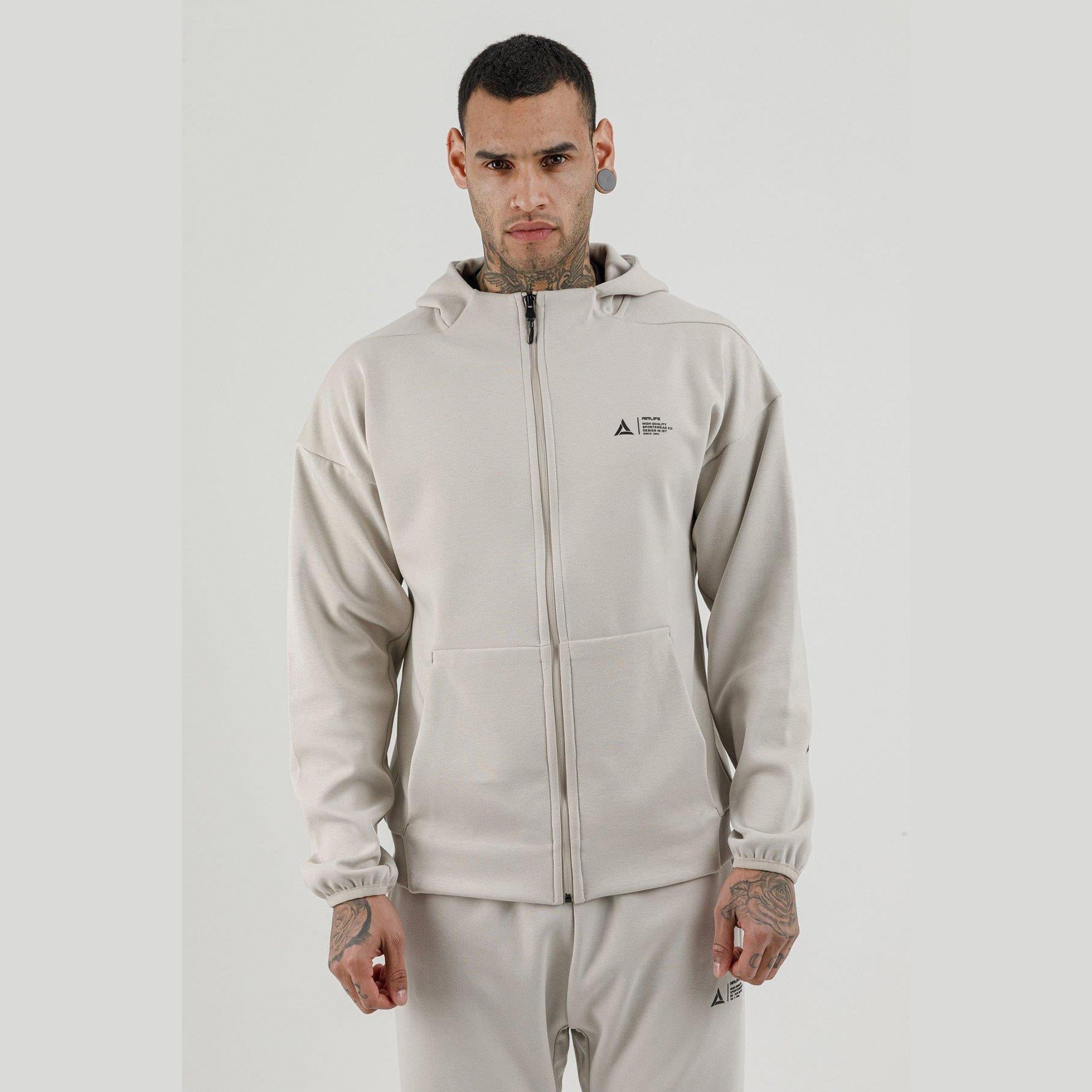 Air Life Tam Boy Fermuarlı Erkek Kapüşonlu Sw 180010