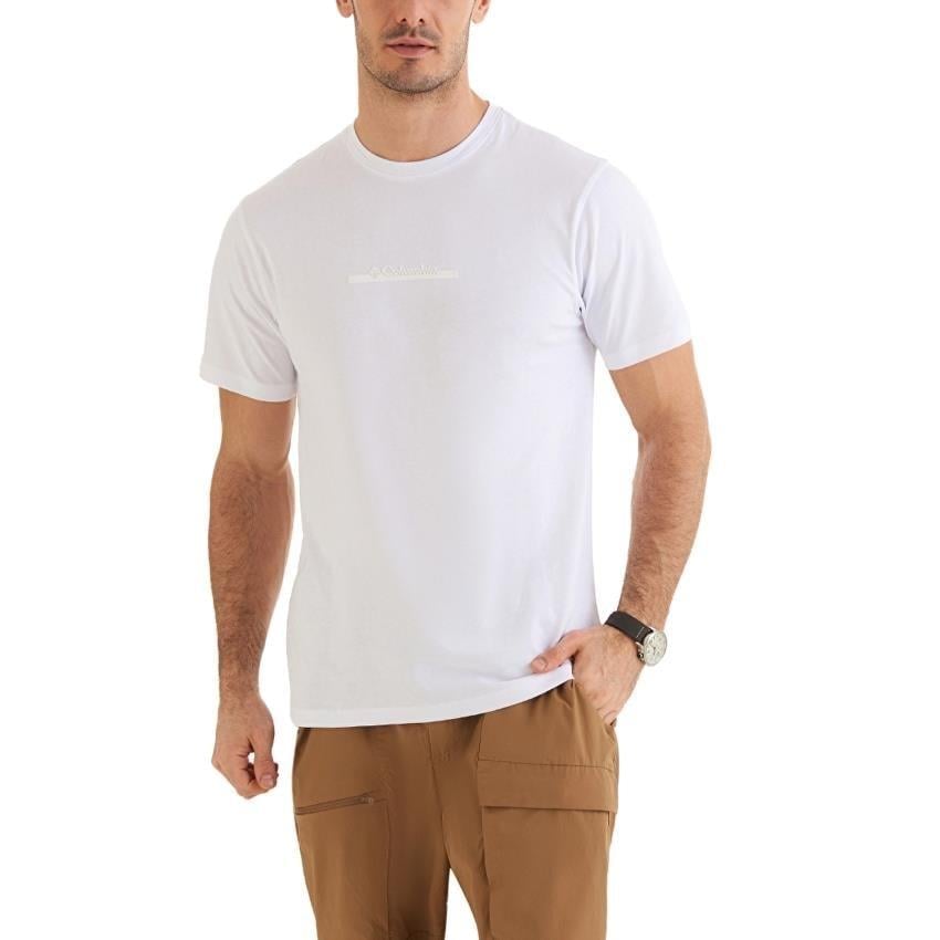 Columbia Csc M Bar Split Graphic Ss Tee Erkek Tişört CS0121