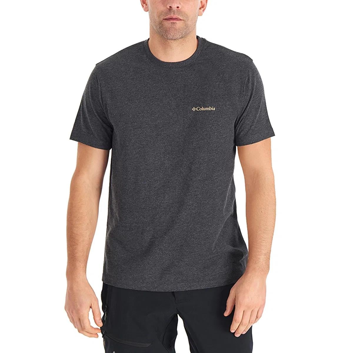 Columbia Csc M Basıc Sm Logo Brushed Ss Tee Erkek Tişört CS0282