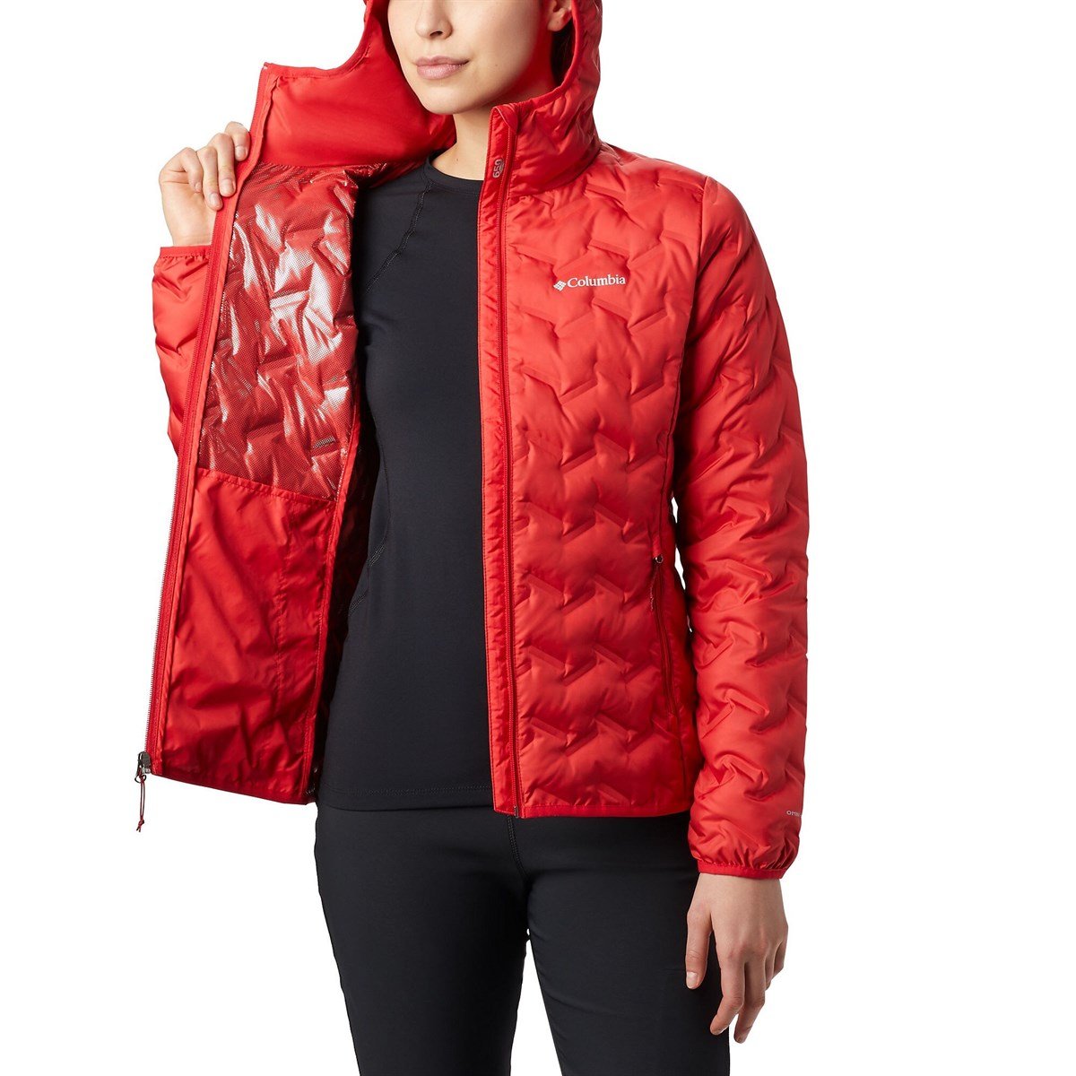 Columbia Delta Rıdge Down Hooded Jacket Kadın Mont