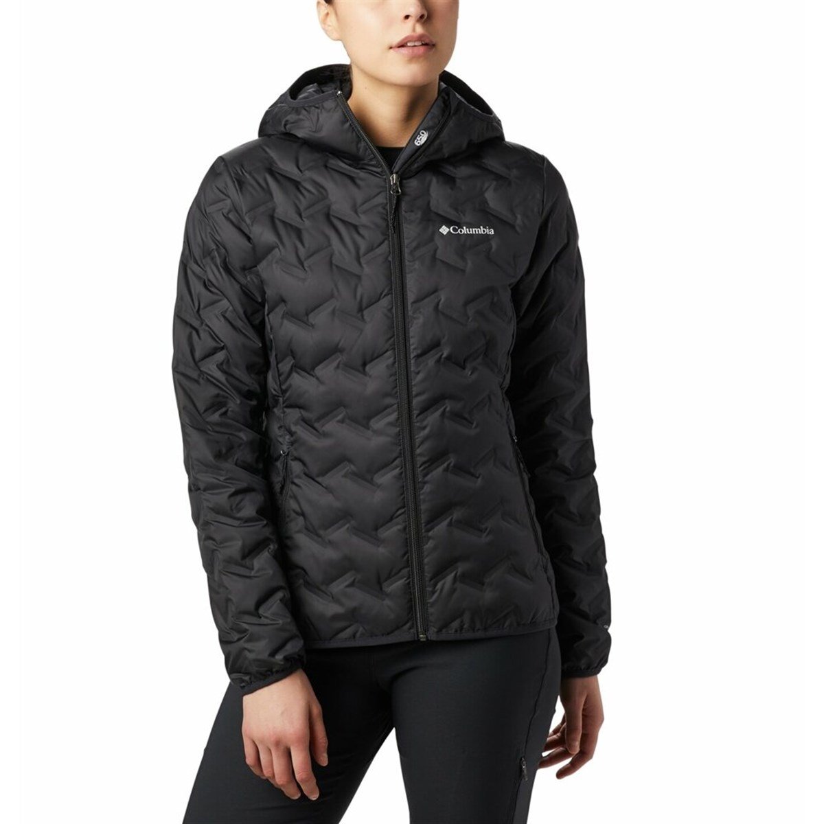 Columbia Delta Ridge Down Hooded Jacket Kadın Mont