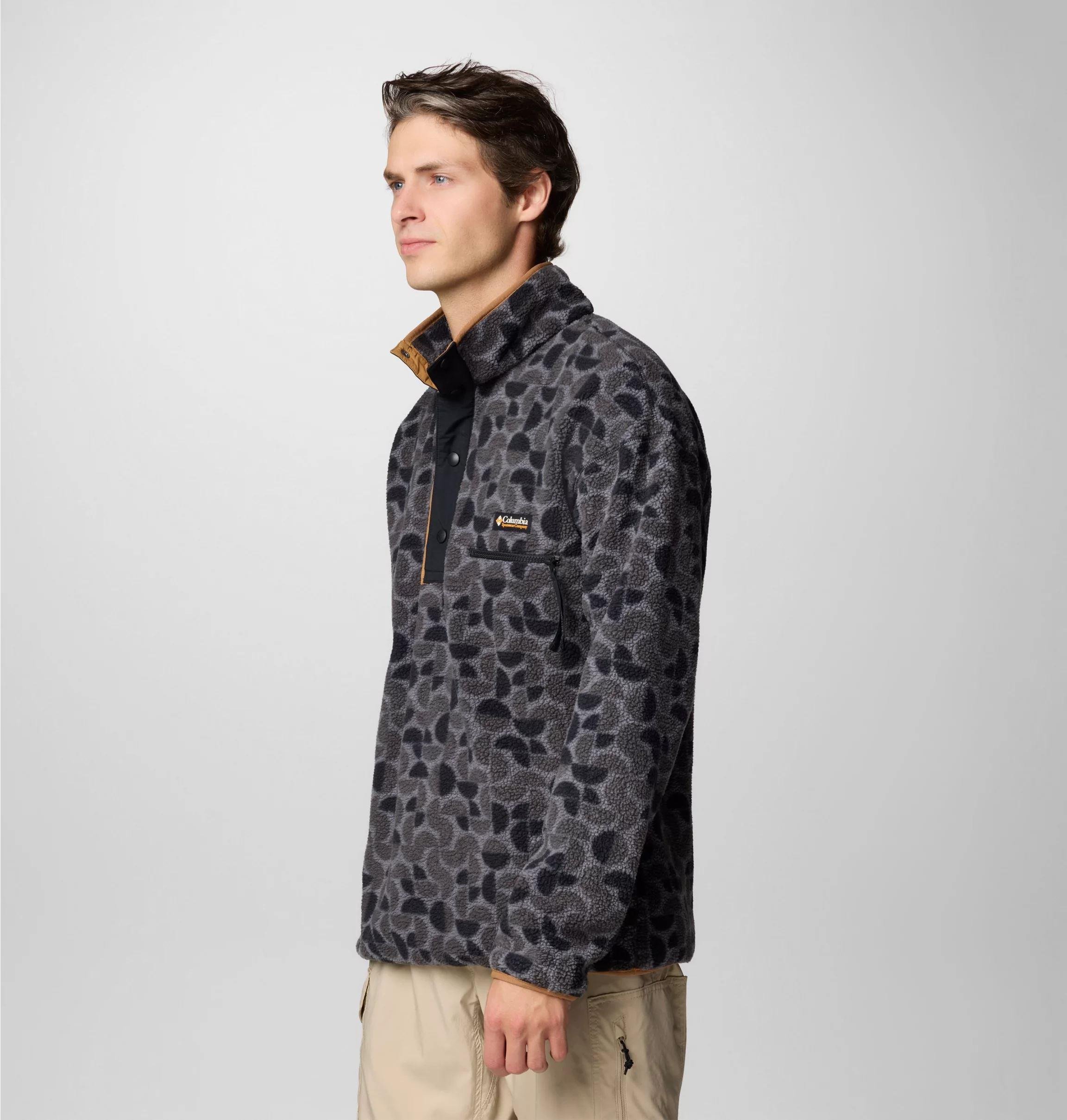 Columbia Helvetia İi Printed Half Snap Fleece Erkek Polar AM4498